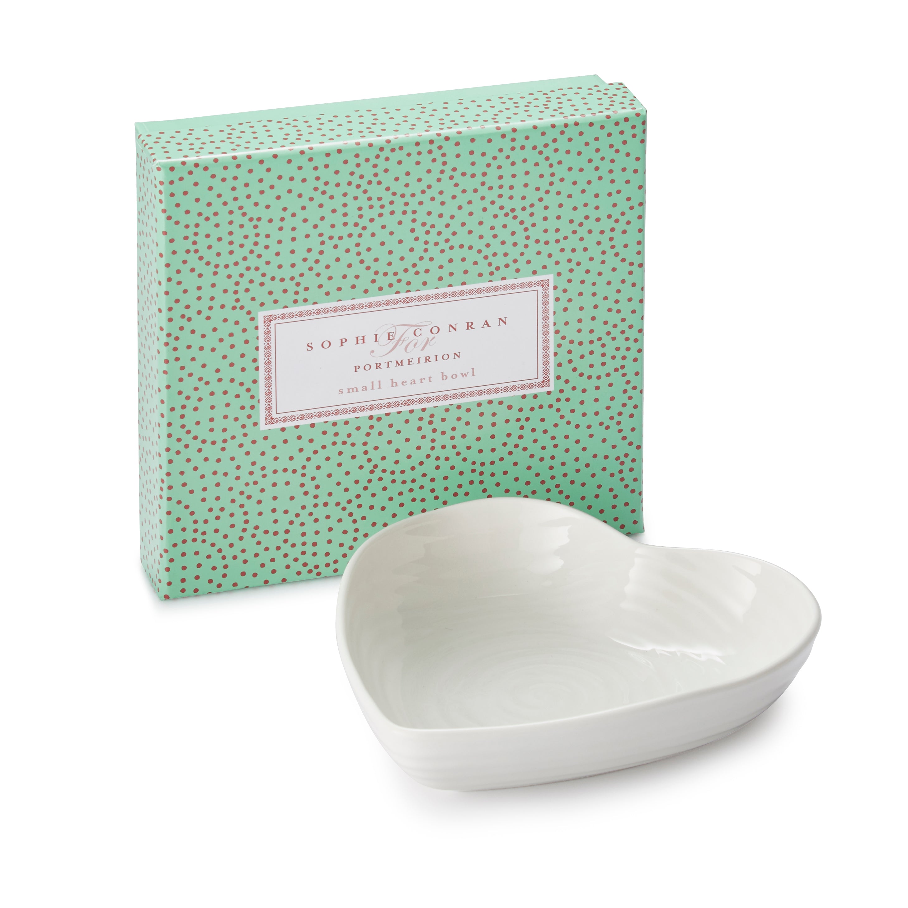 Sophie Conran for Portmeirion Heart Bowl - Small - White 15cm Single