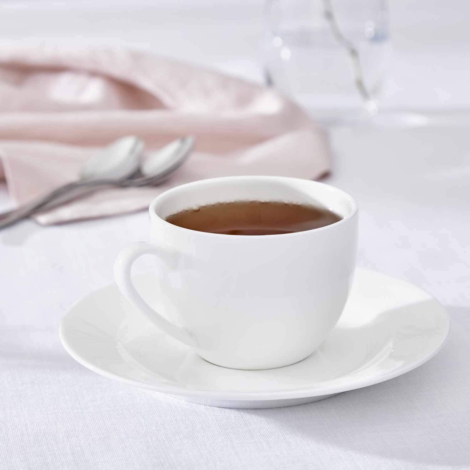 Royal Worcester Serendipity Teacup & Saucer 0.22L Set of 4