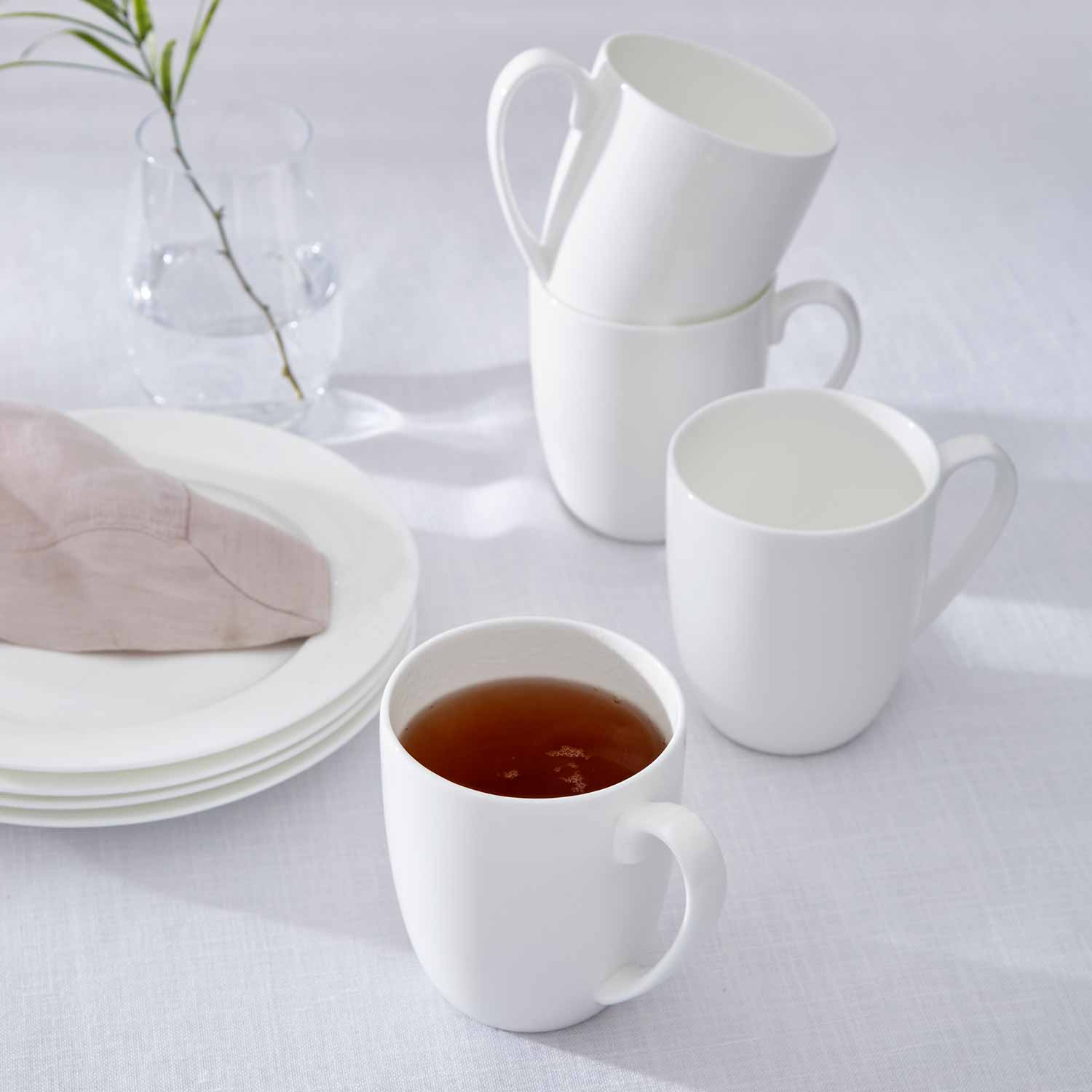 Royal Worcester Serendipity Barrel Shape Mug 0.35L Set of 4