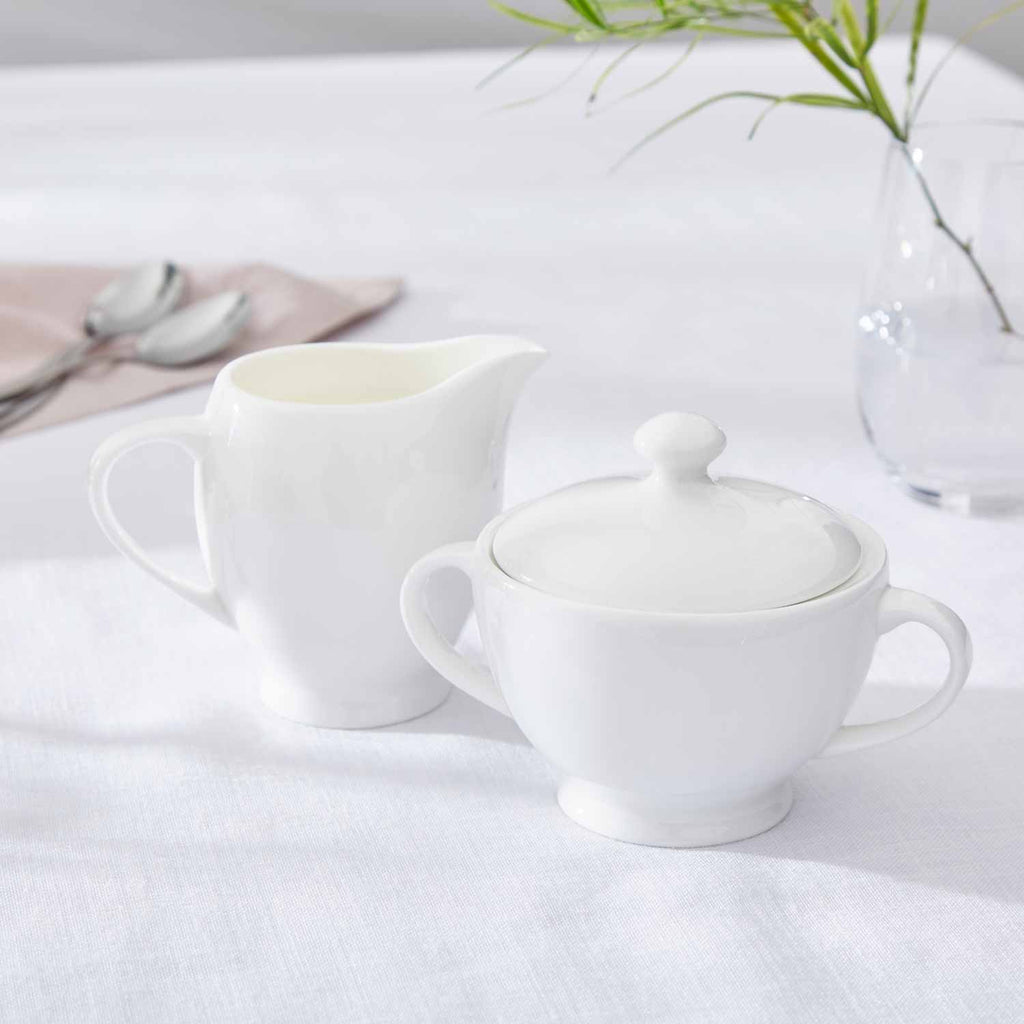 Royal Worcester Serendipity Sugar Bowl and Cream Jug Sugar 0.22L 
Cream Jug 0.28L Boxed Set