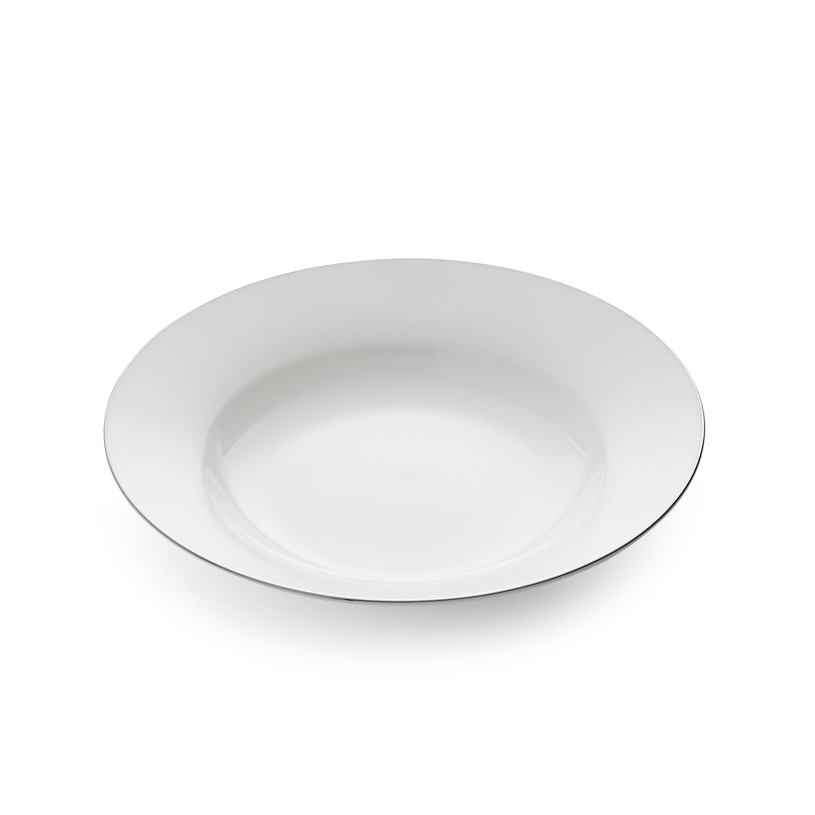 Serendipity Platinum Soup Plate 23.5cm Set of 4