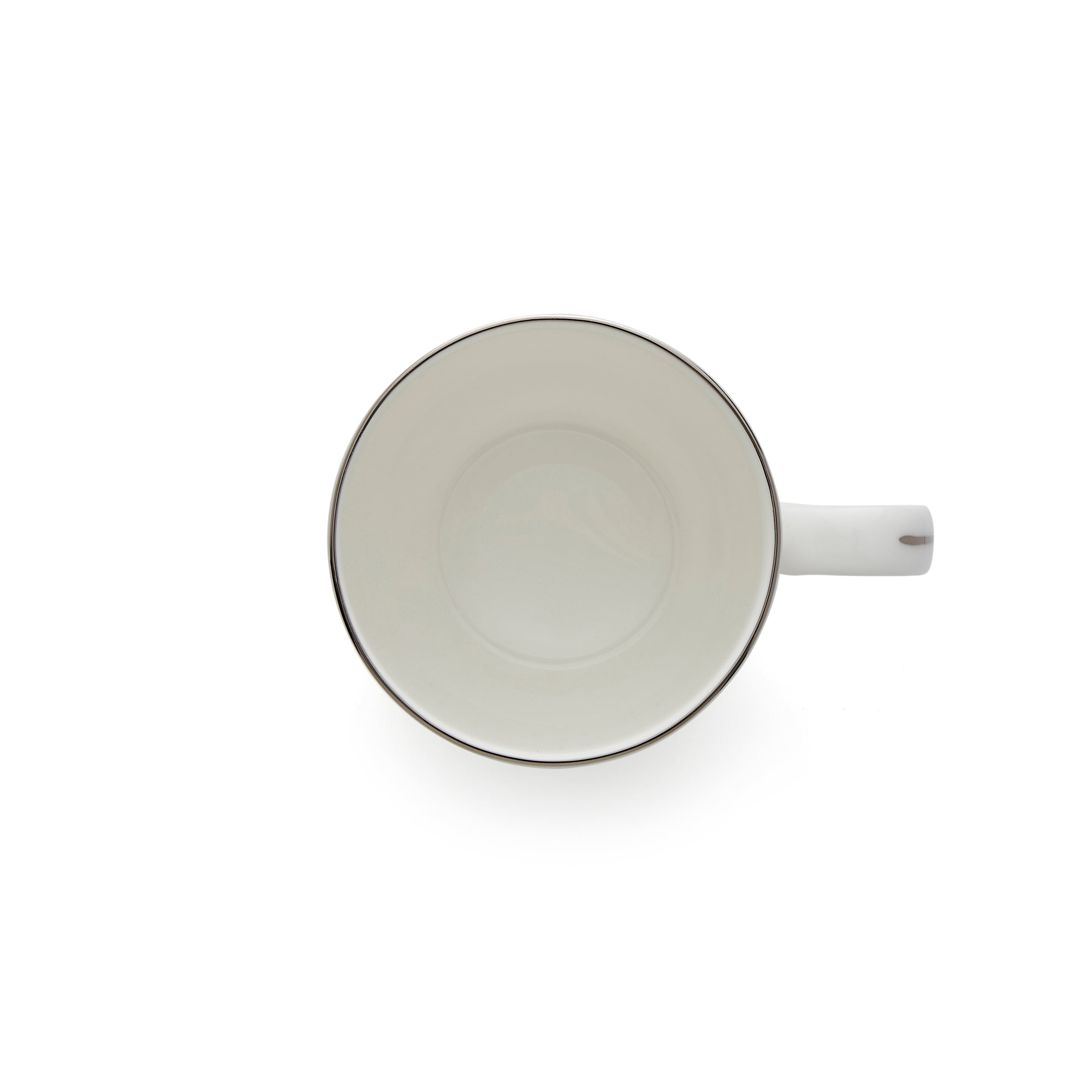 Serendipity Platinum Barrel Shape Mug 0.35L Set of 4