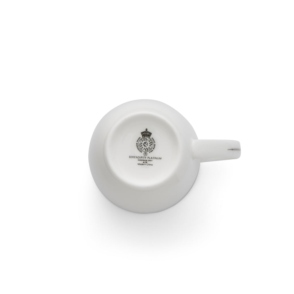 Serendipity Platinum Barrel Shape Mug 0.35L Set of 4