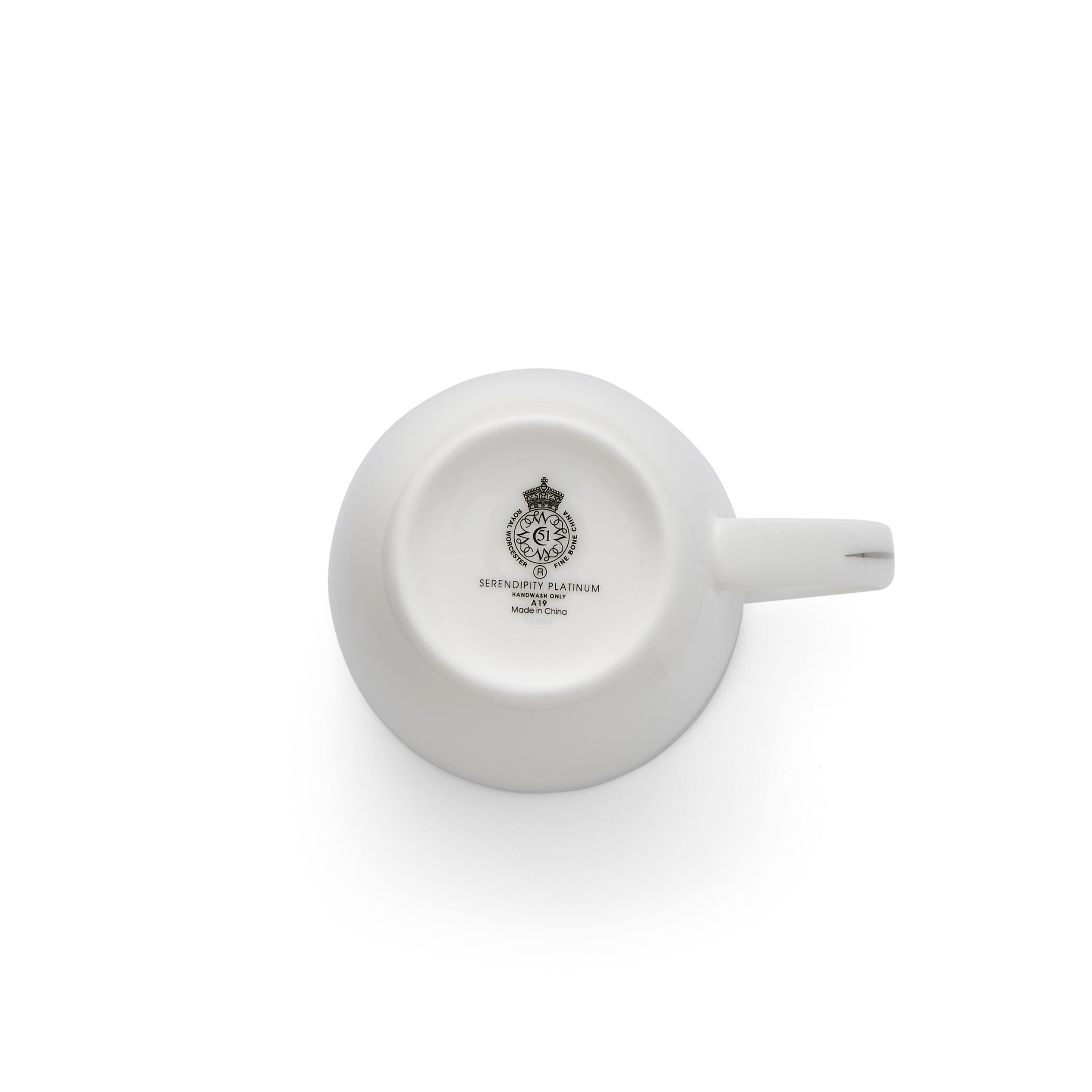 Serendipity Platinum Barrel Shape Mug 0.35L Set of 4