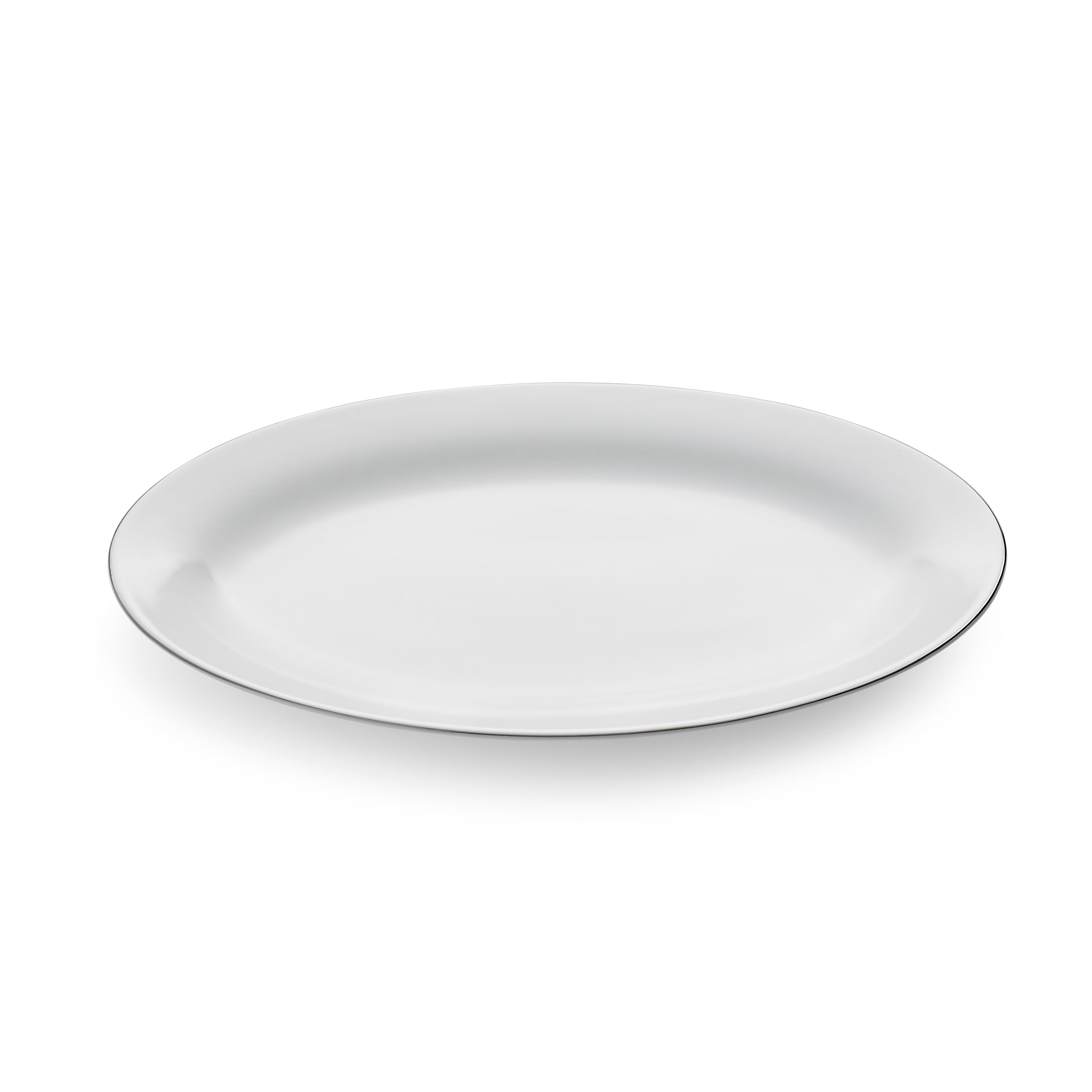 Serendipity Platinum Oval Platter 30cm Single