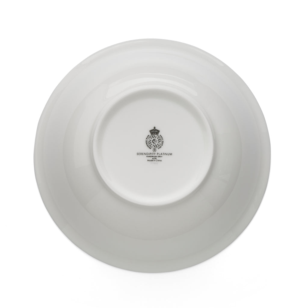 Serendipity Platinum Open Vegetable Bowl 23cm Single