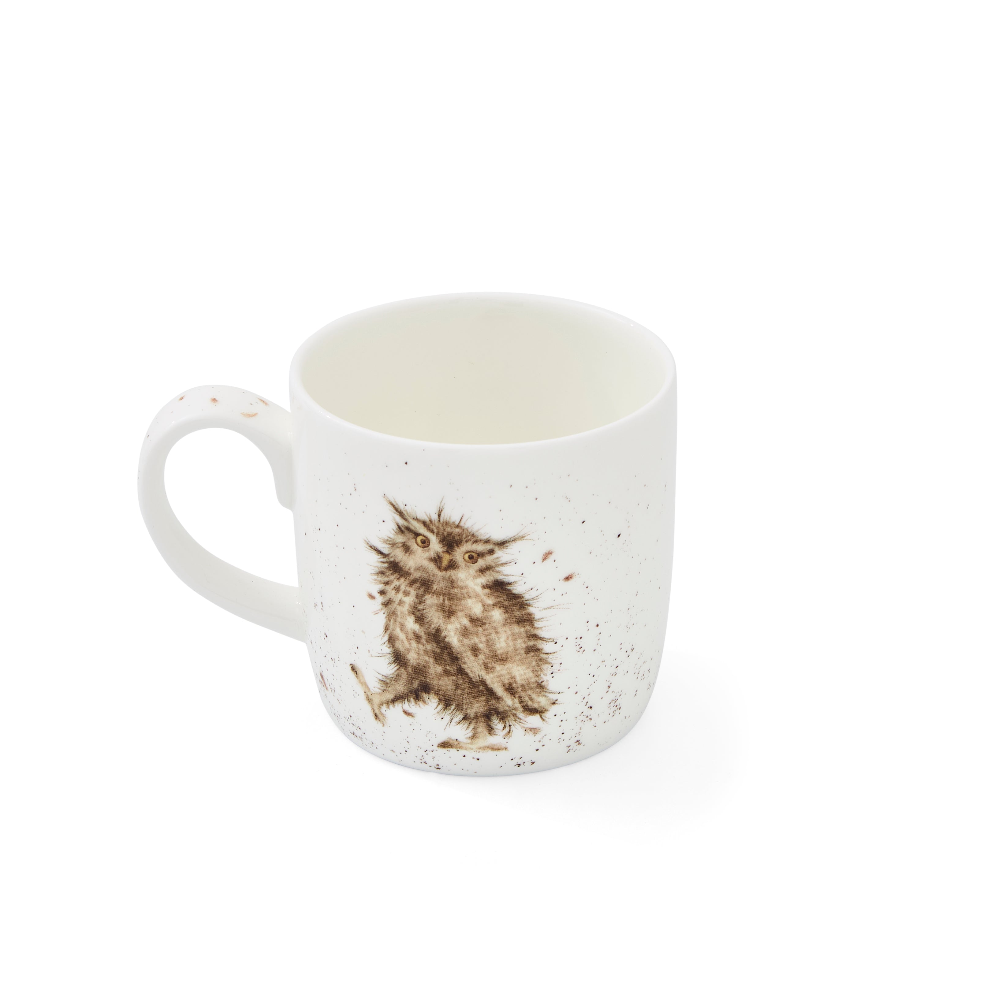 Royal Worcester Wrendale Designs What a Hoot (Owl) 0.31L Set of 6