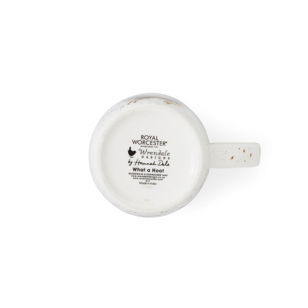 Royal Worcester Wrendale Designs What a Hoot (Owl) 0.31L Set of 6
