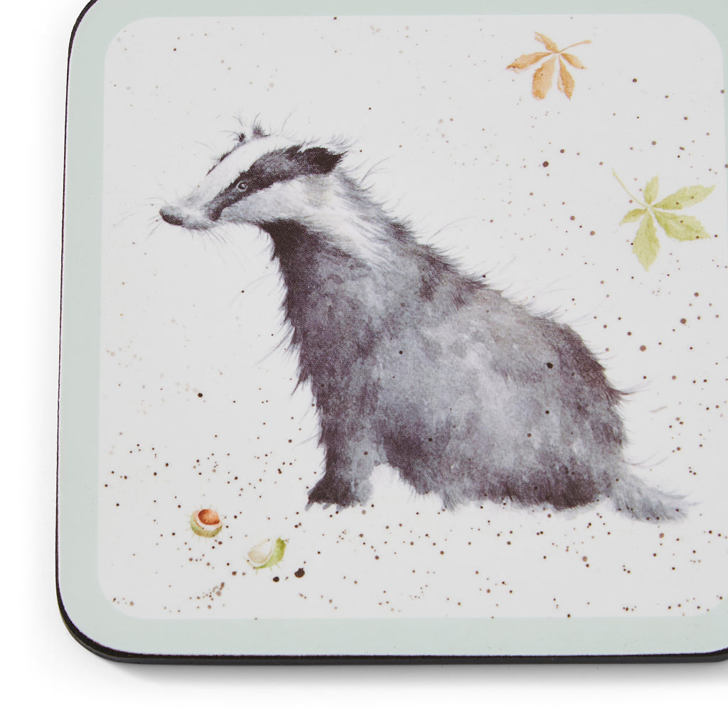 Wrendale Designs Wrendale Coasters - Set of 6 10.5 x 10.5cm Boxed Set