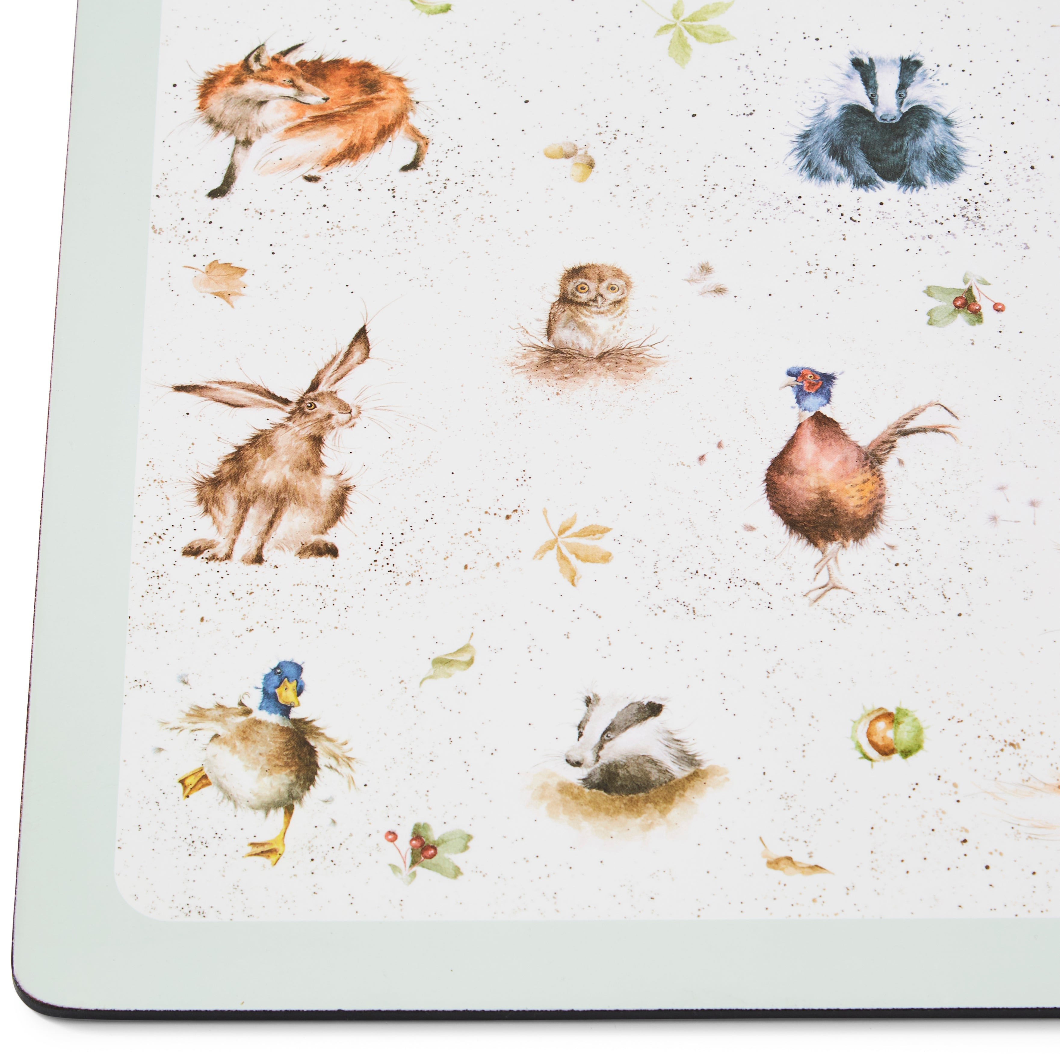 Wrendale Designs Wrendale Large Placemats - Set of 4 40.1 x 29.8cm Boxed Set