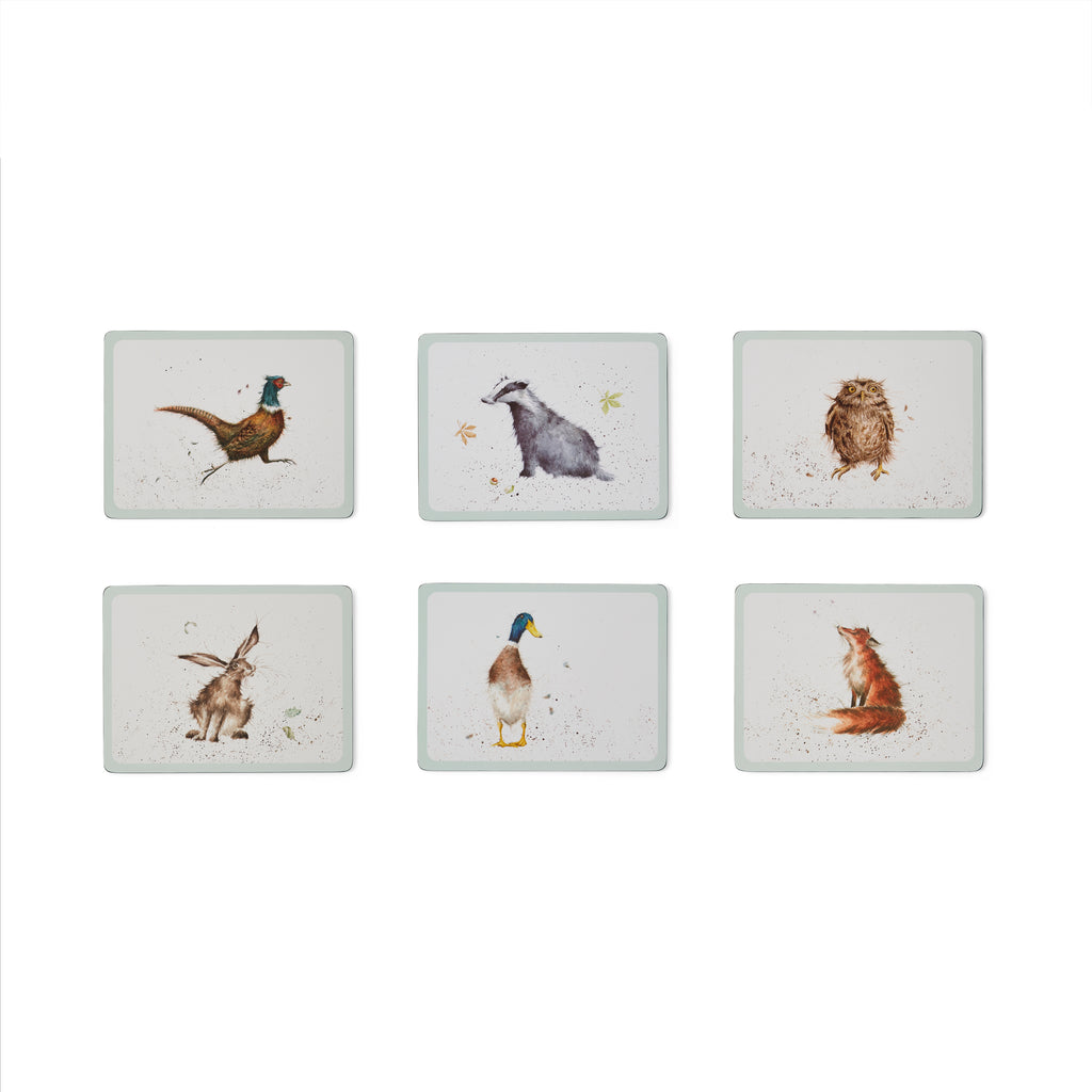 Wrendale Designs Wrendale Placemats - Set of 6 30.5 x 23cm Boxed Set