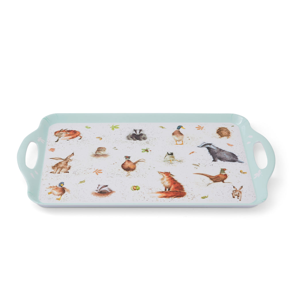 Wrendale Designs Large Handled Tray (Multi) 48 x 29.5cm Single