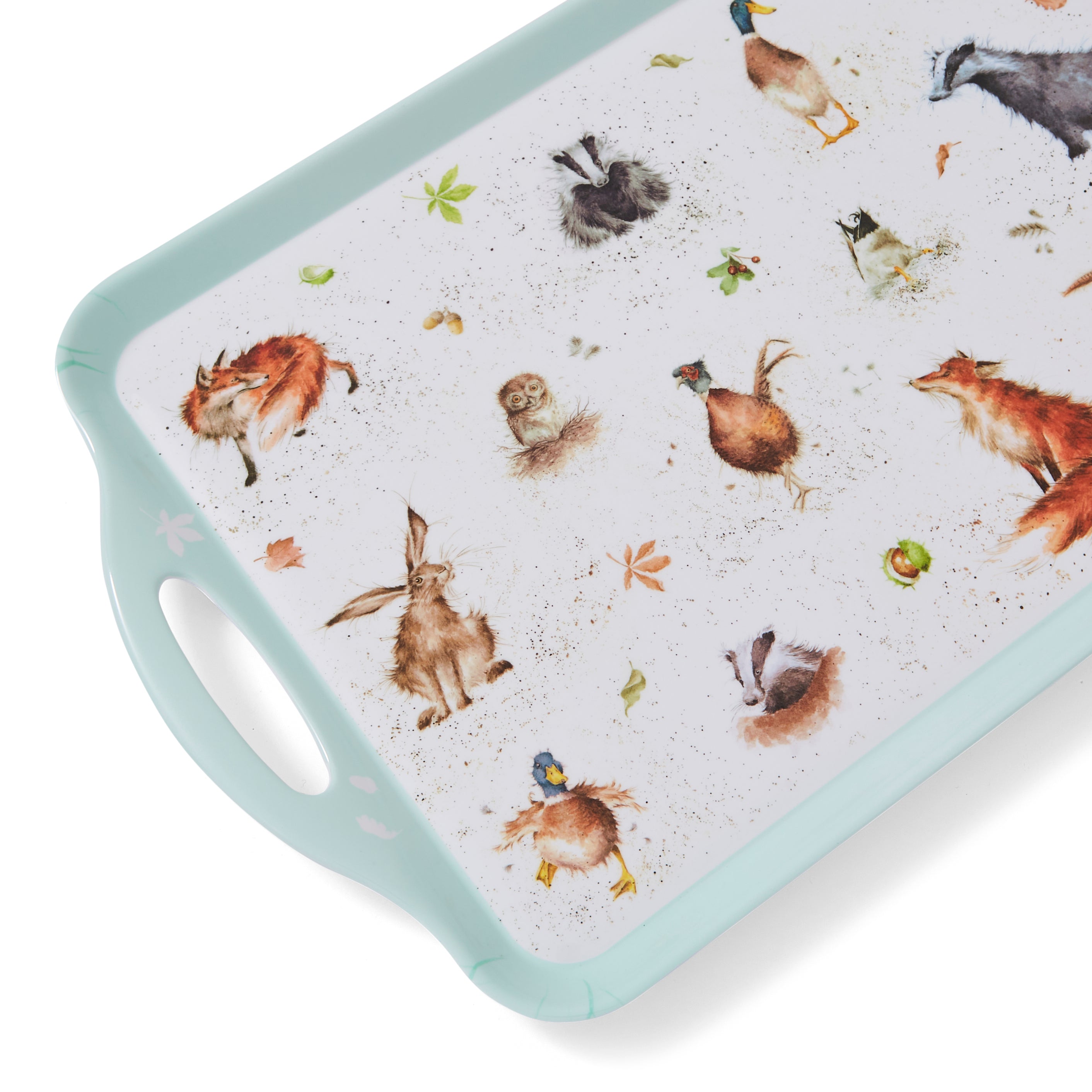 Wrendale Designs Large Handled Tray (Multi) 48 x 29.5cm Single
