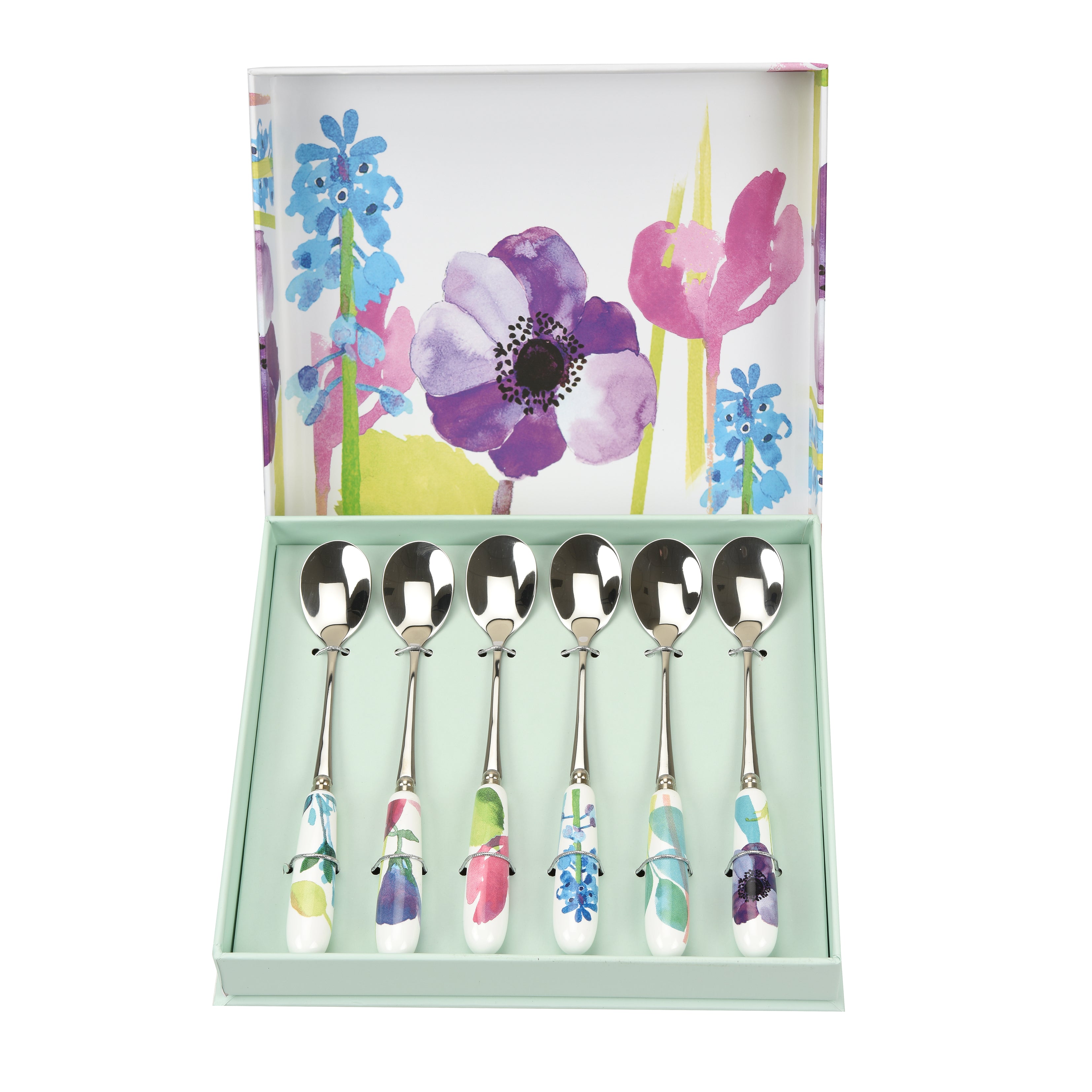 Water Garden (Pre-Order Range) Teaspoons - Set of 6 25cm Boxed Set