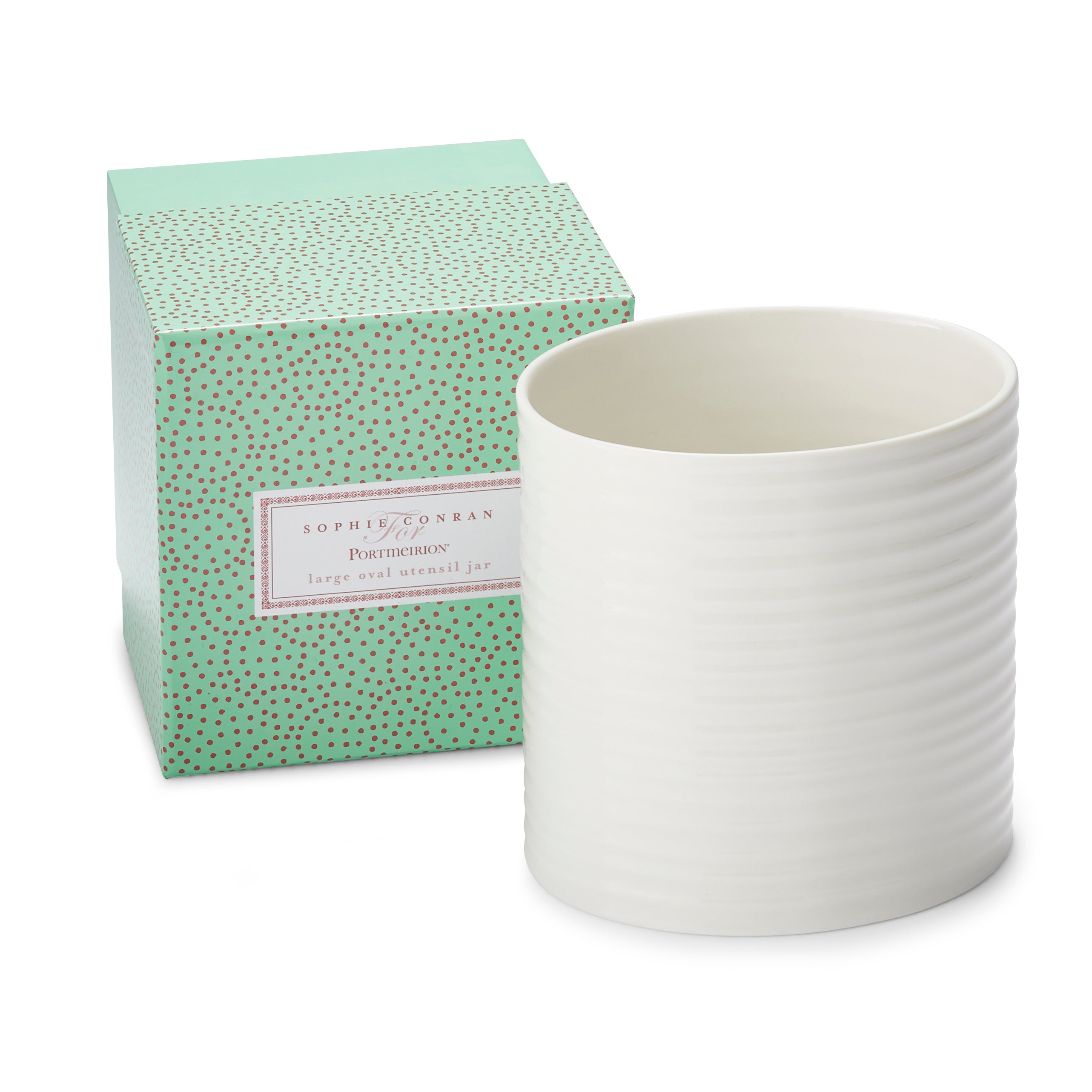 Sophie Conran for Portmeirion Large Oval Utensil Jar 19cm x 15cm Single