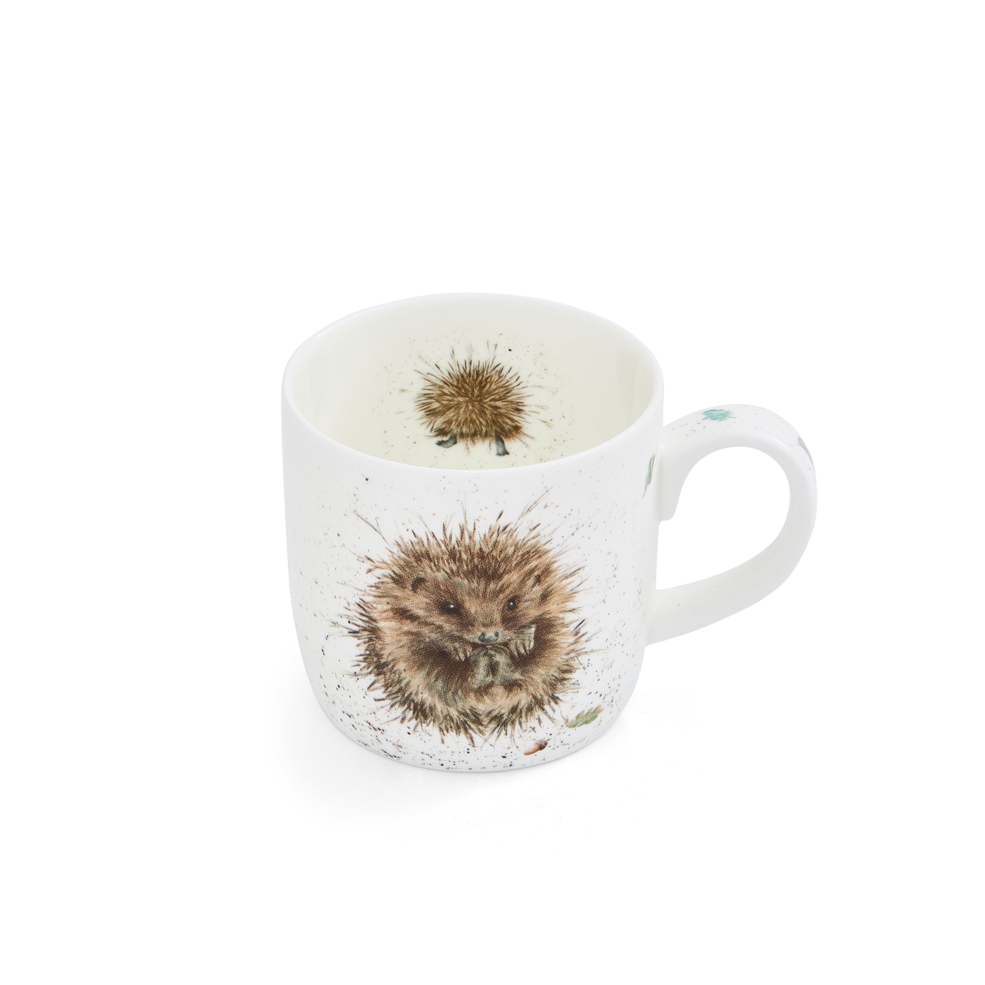Royal Worcester Wrendale Designs Awakening (Hedgehog) 0.31L Set of 6