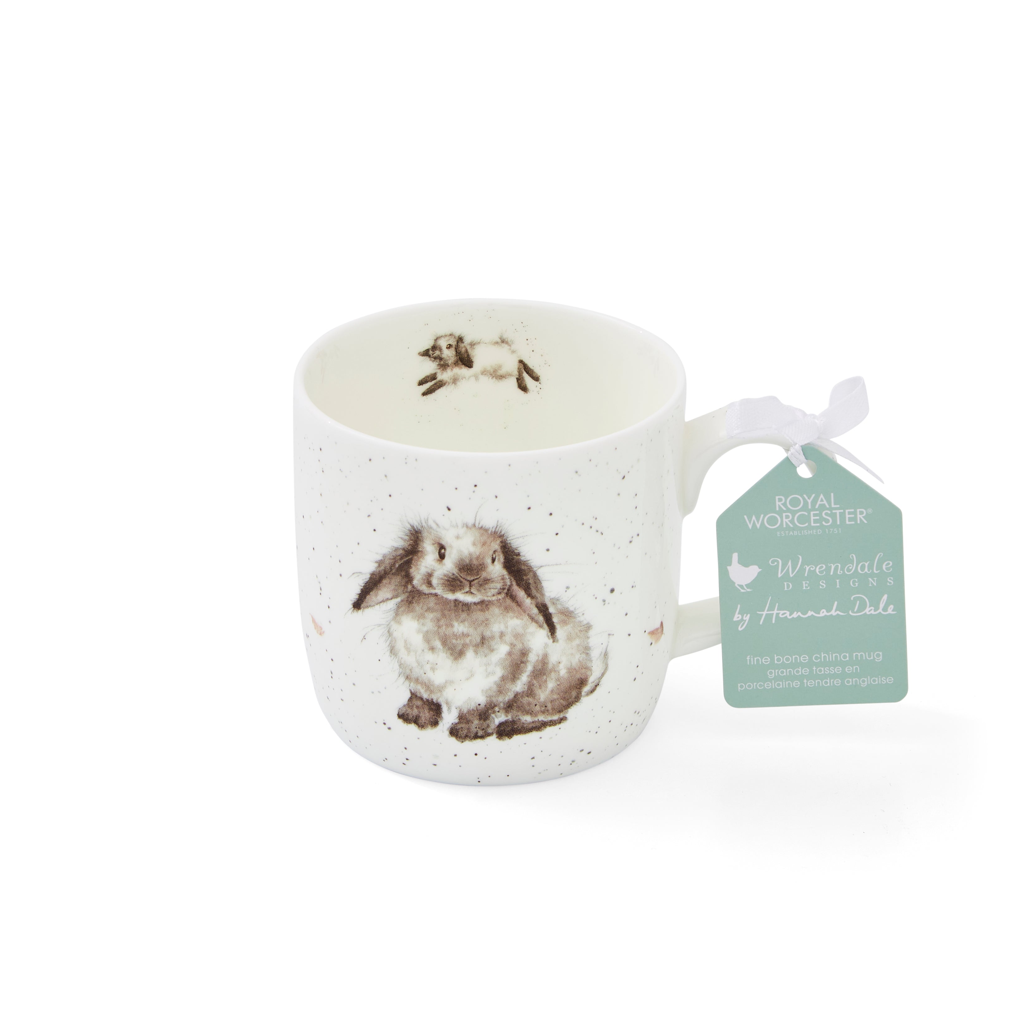 Royal Worcester Wrendale Designs Rosie (Rabbit) 0.31L Set of 6
