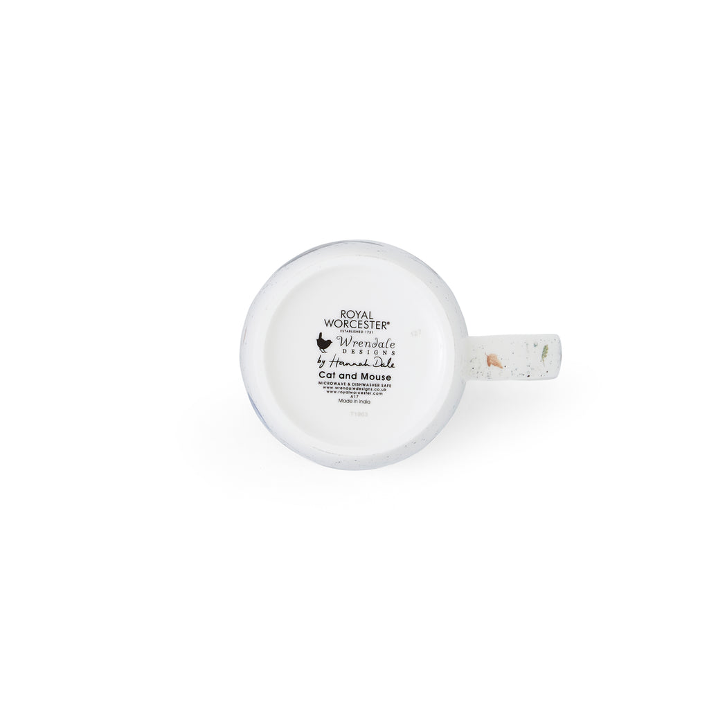 Royal Worcester Wrendale Designs Cat and Mouse (Cat) 0.31L Set of 6