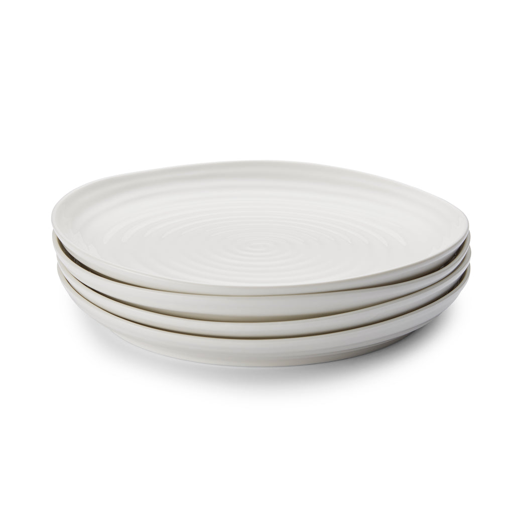 Sophie Conran for Portmeirion Coupe Plate 10.5" 27cm Set of 4