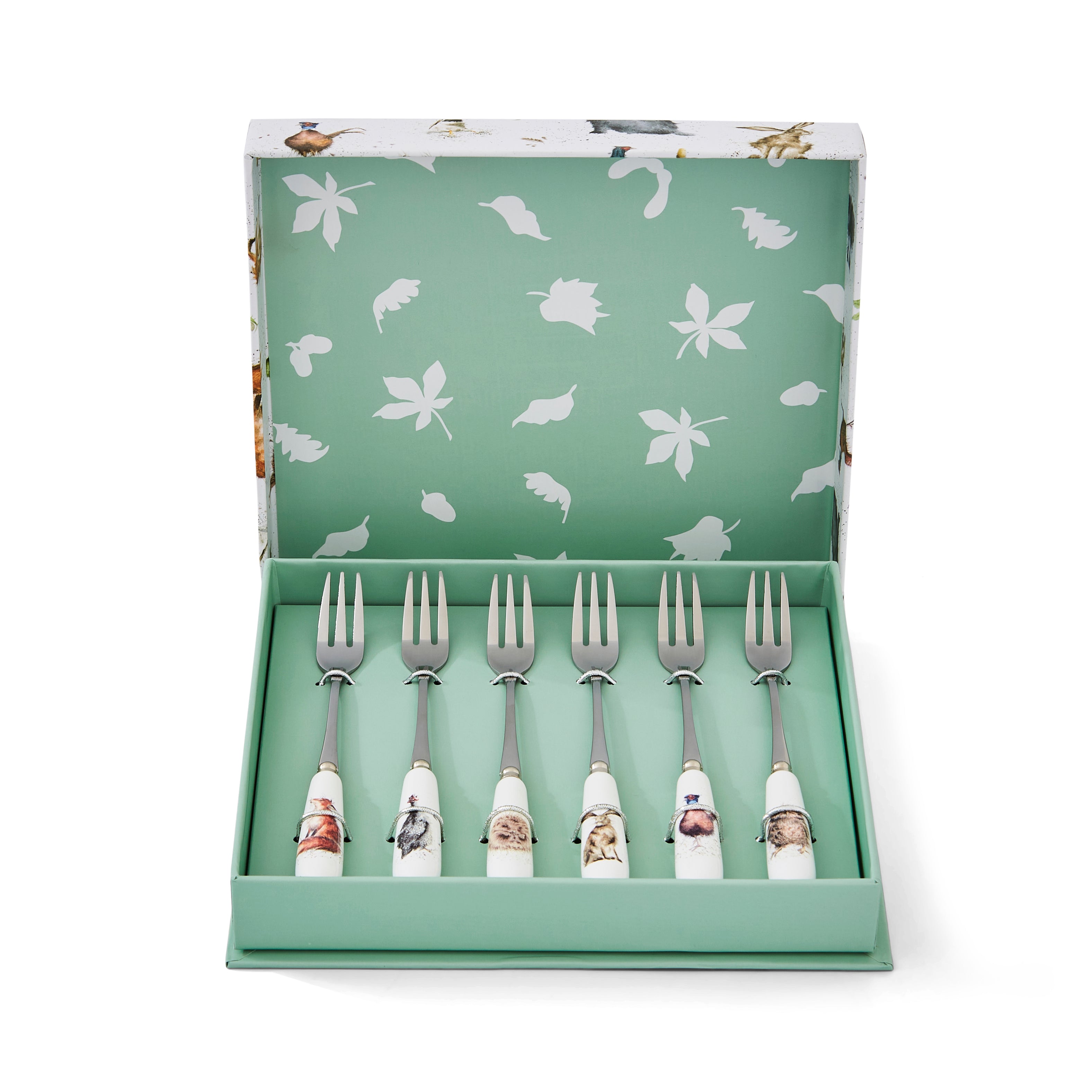 Wrendale Designs Pastry Forks - Set of 6 15cm Boxed Set