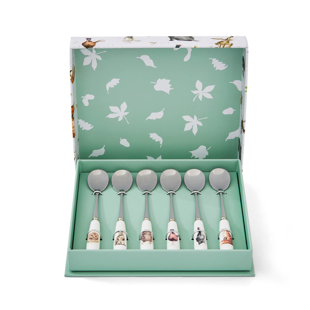 Wrendale Designs Teaspoons - Set of 6 15cm Boxed Set