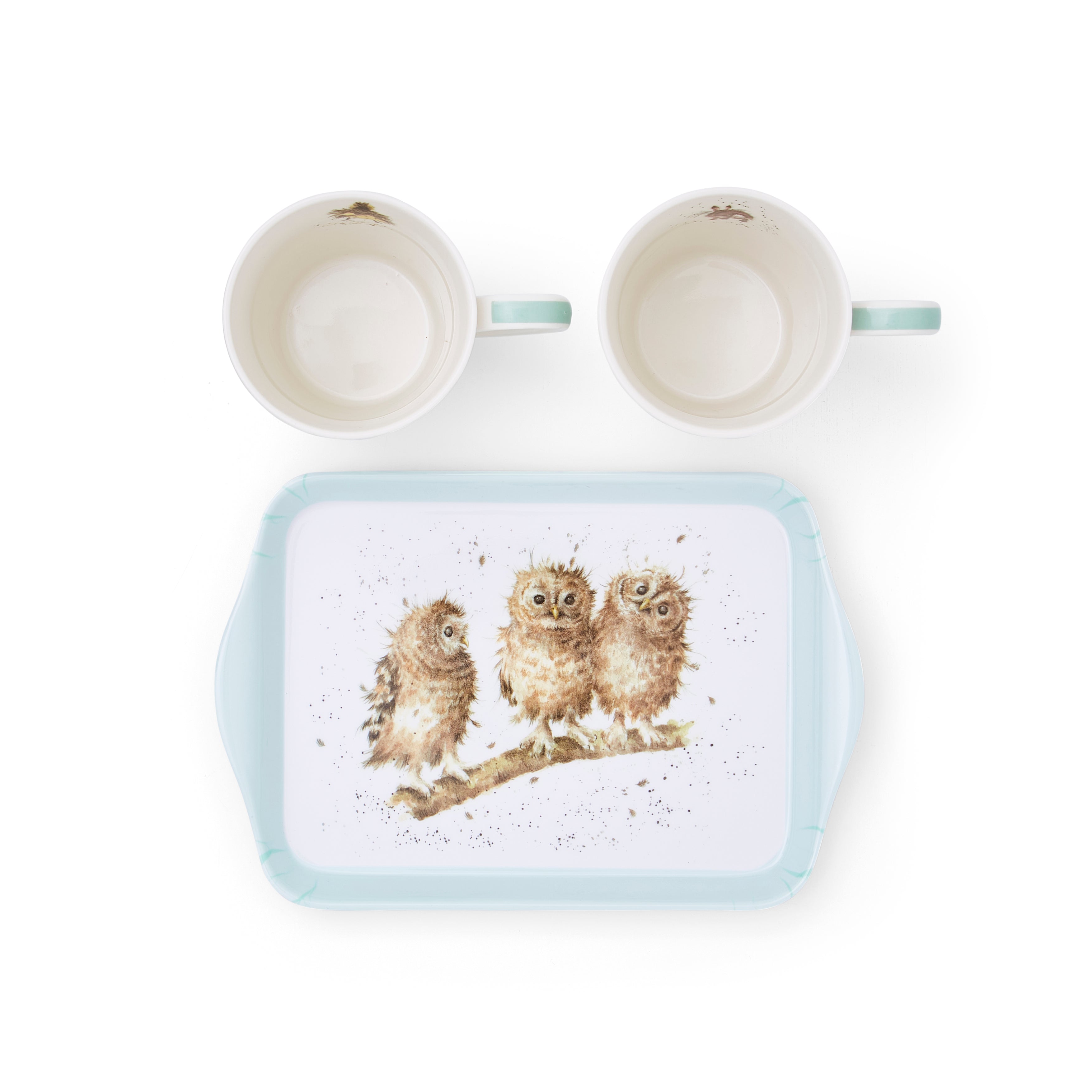 Wrendale Designs Mug & Tray Set Mug 0.18L 
Tray 21 x 14cm Single