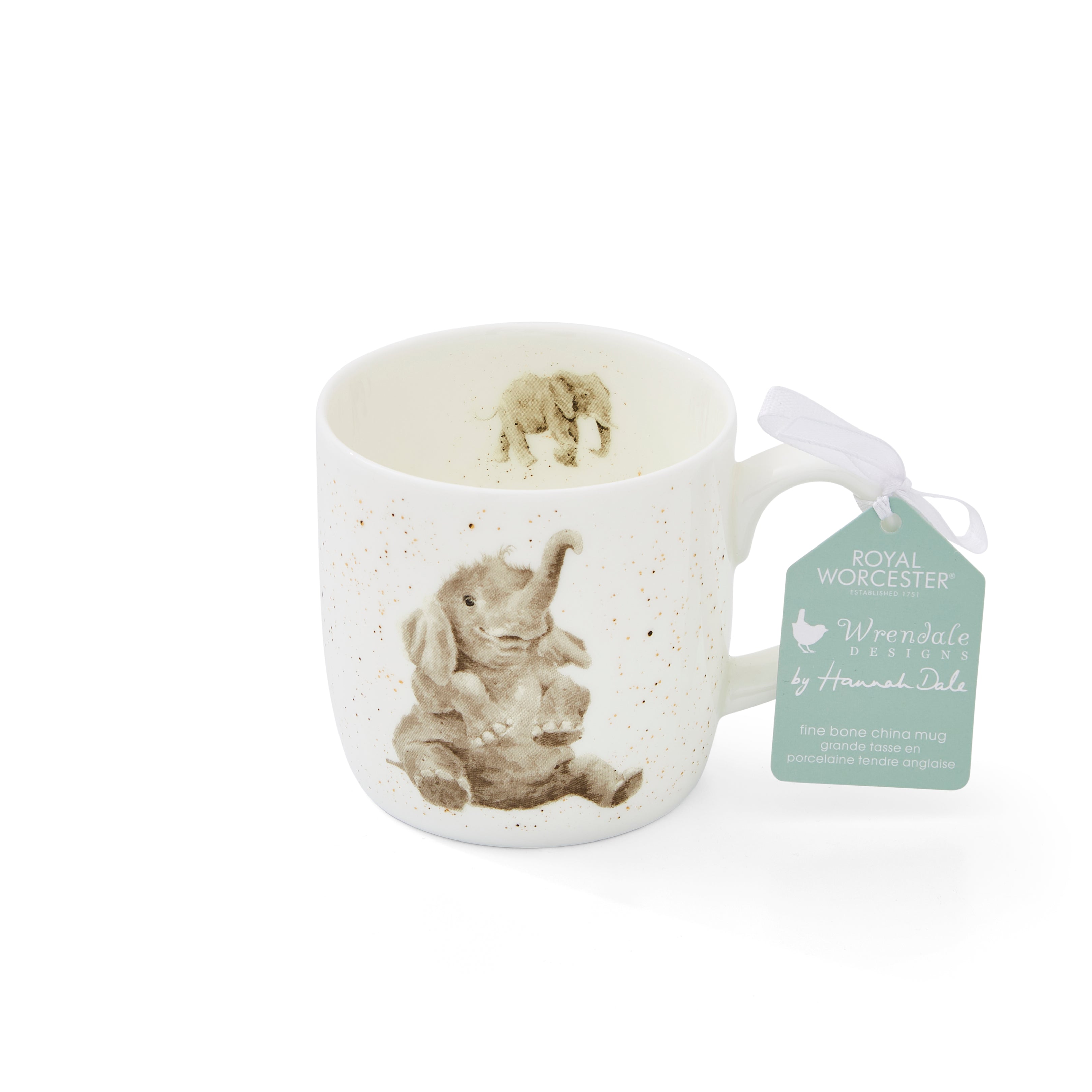Royal Worcester Wrendale Designs Role Model (Elephants) 0.31L Set of 6