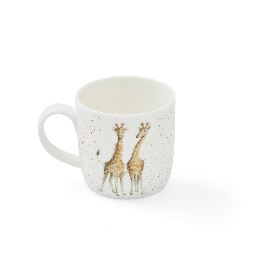 Royal Worcester Wrendale Designs First Kiss (Giraffe) 0.31L Set of 6