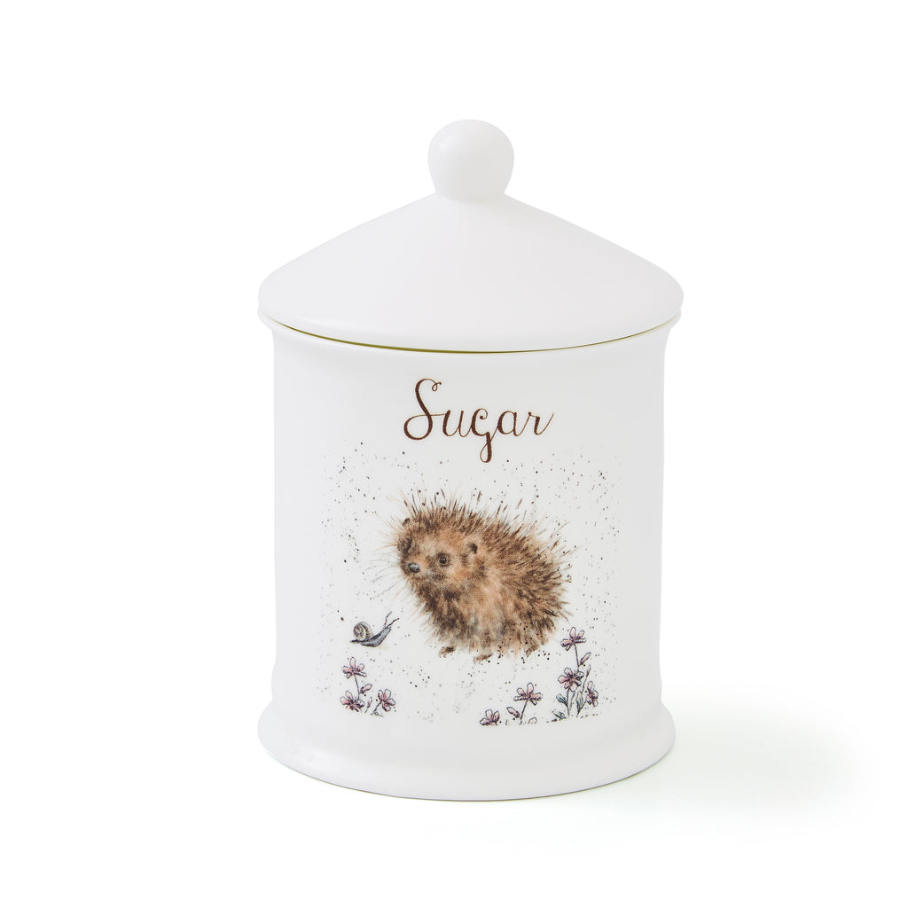Wrendale Designs Sugar Canister (Hedgehog) 10cm Dia
14.5cm H Single