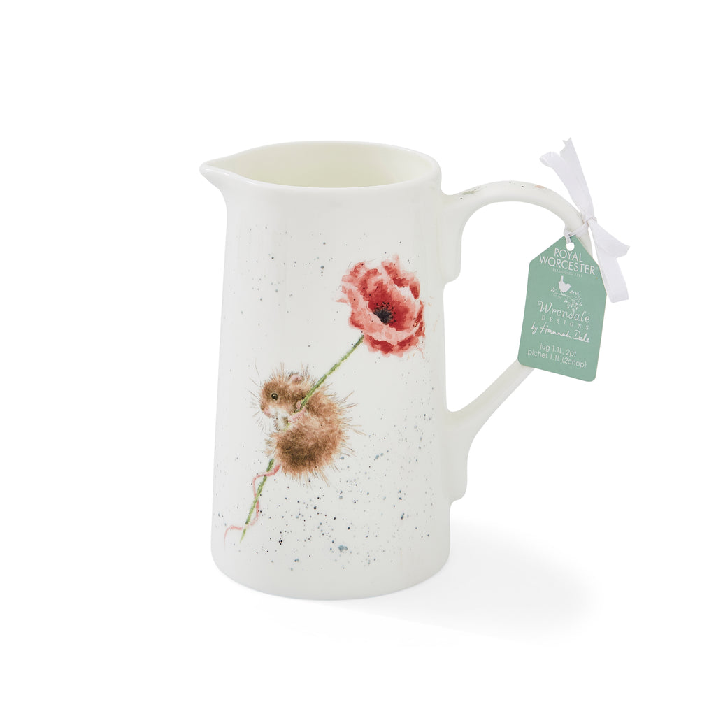 Wrendale Designs 2pt Jug (Mouse) 1.13L Single