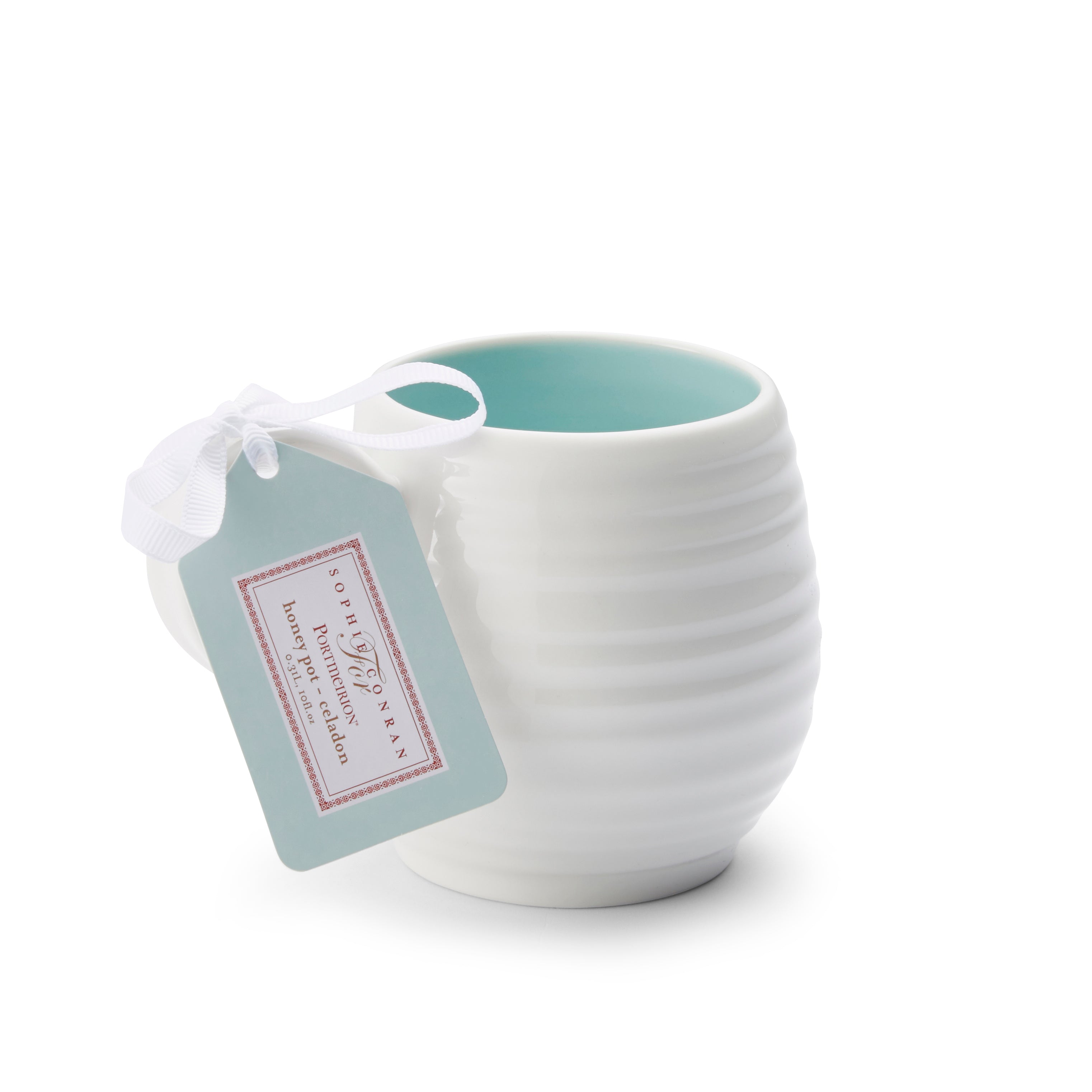 Sophie Conran for Portmeirion Honey Pot - Celadon 0.31L Set of 4