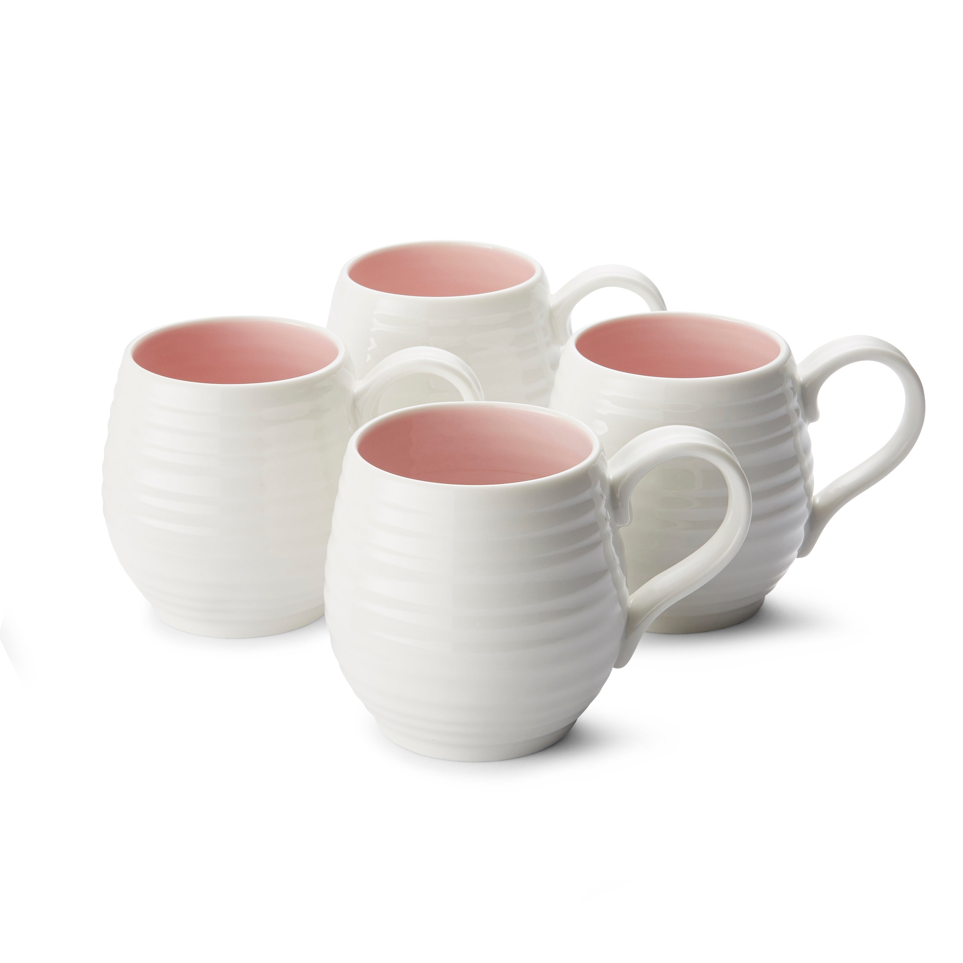 Sophie Conran for Portmeirion Honey Pot - Pink 0.31L Set of 4
