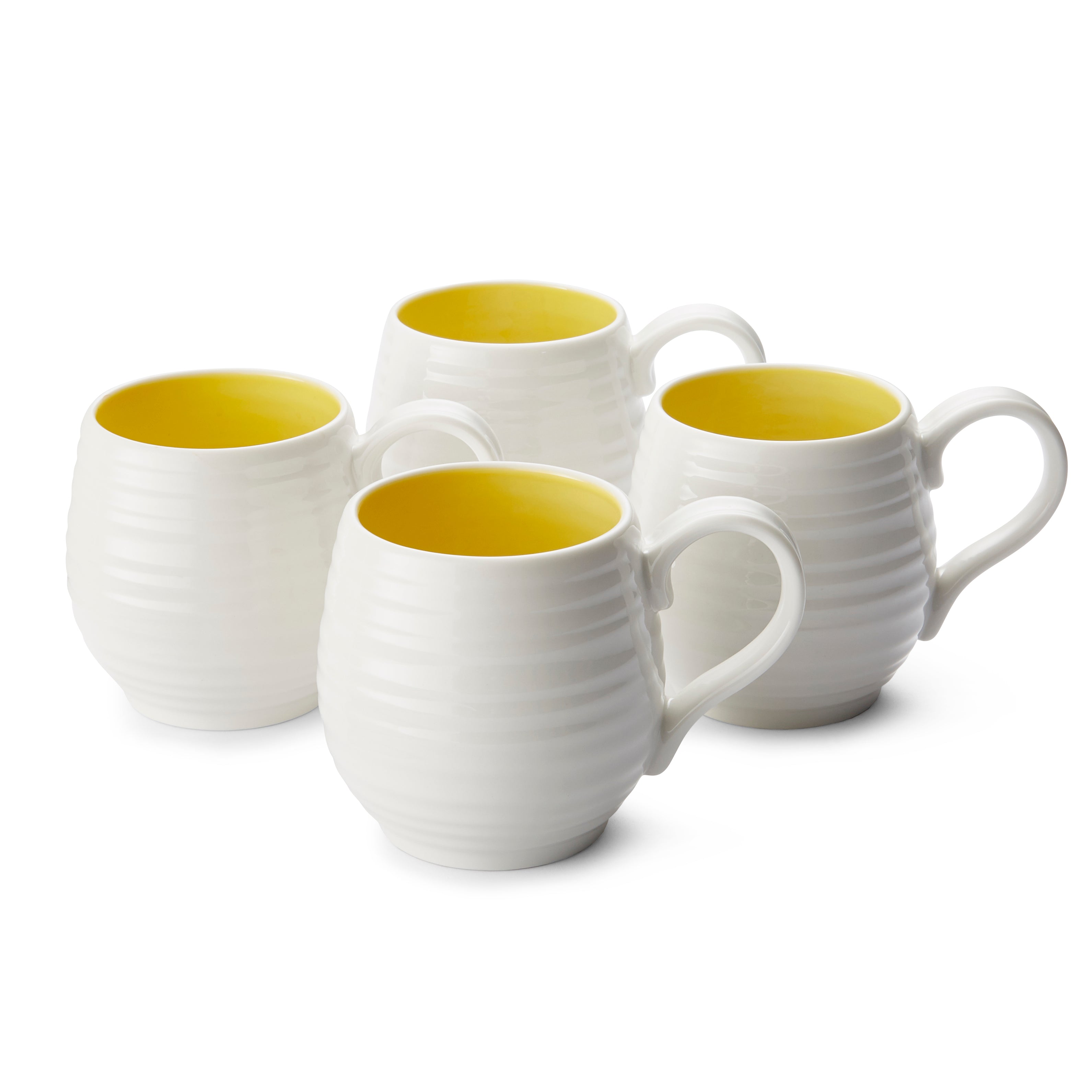 Sophie Conran for Portmeirion Honey Pot - Sunshine 0.31L Set of 4
