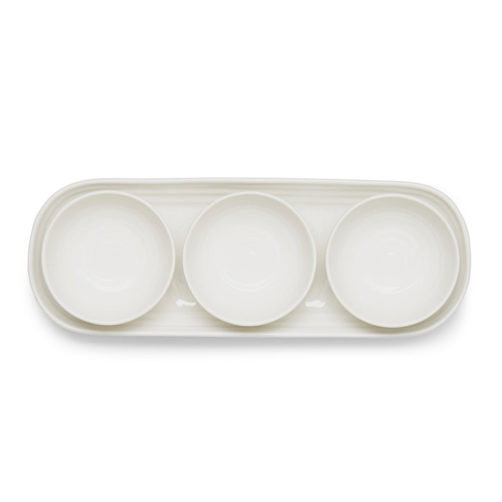 Sophie Conran for Portmeirion 3 Bowl & Tray Set Tray 27.5cm x 10cm
Bowl 8cm Boxed Set