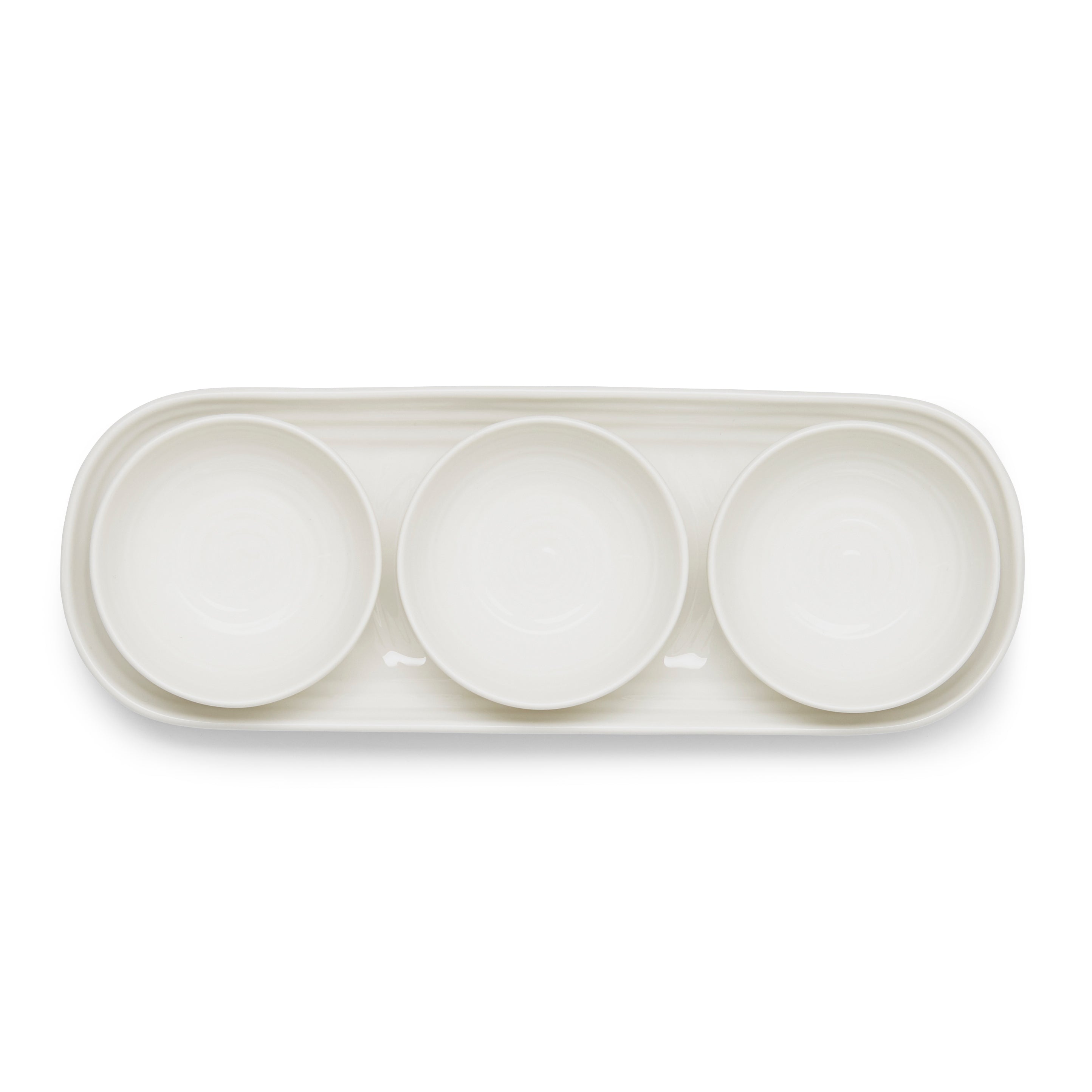 Sophie Conran for Portmeirion 3 Bowl & Tray Set Tray 27.5cm x 10cm
Bowl 8cm Boxed Set