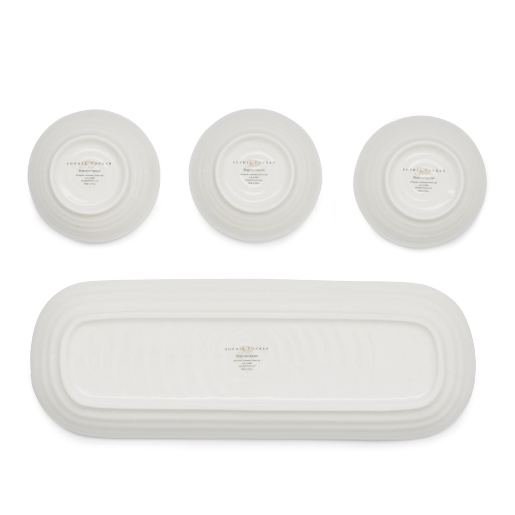 Sophie Conran for Portmeirion 3 Bowl & Tray Set Tray 27.5cm x 10cm
Bowl 8cm Boxed Set