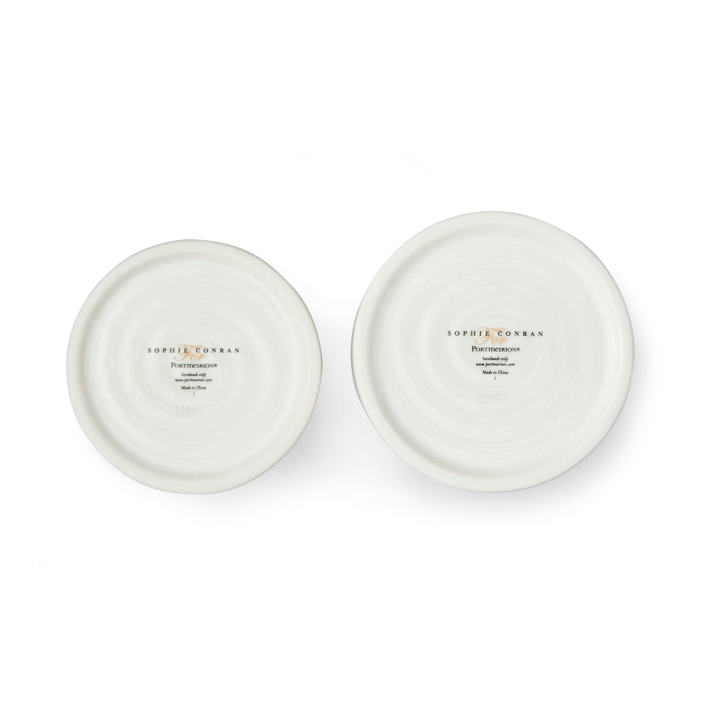 Sophie Conran for Portmeirion Oil & Vinegar Drizzler Set Oil 26.5cm, Vinegar 23cm Boxed Set