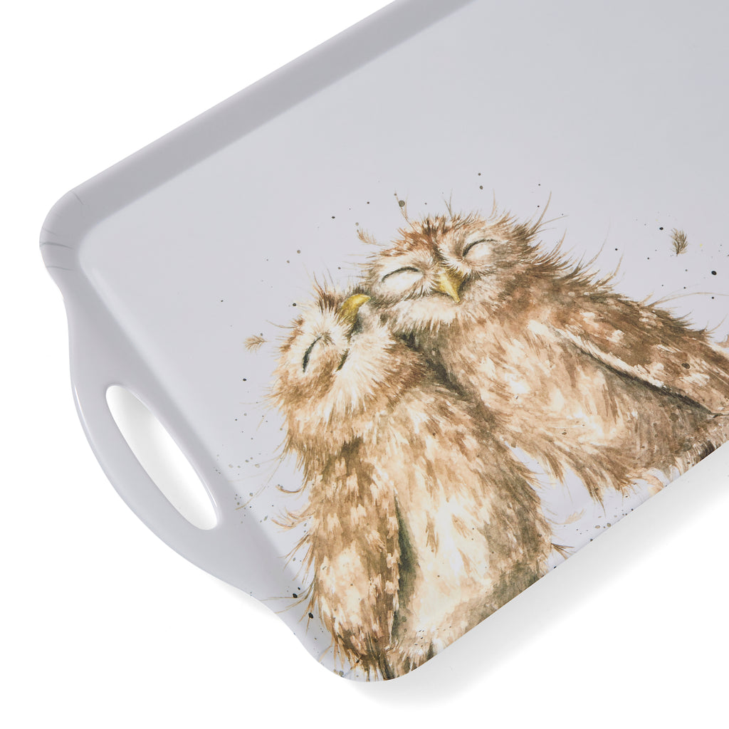 Pimpernel Wrendale Large Handled Tray (Owl) 48 x 29.5cm Single