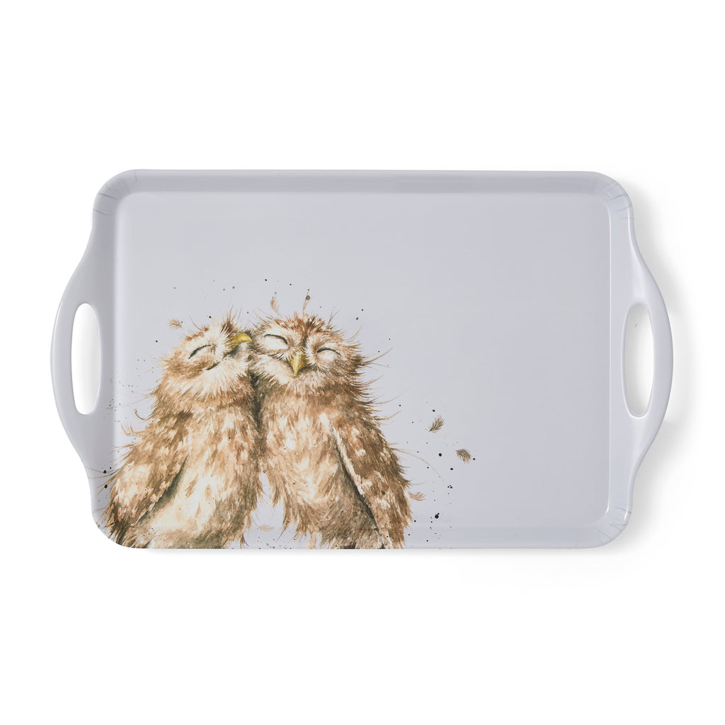 Pimpernel Wrendale Large Handled Tray (Owl) 48 x 29.5cm Single