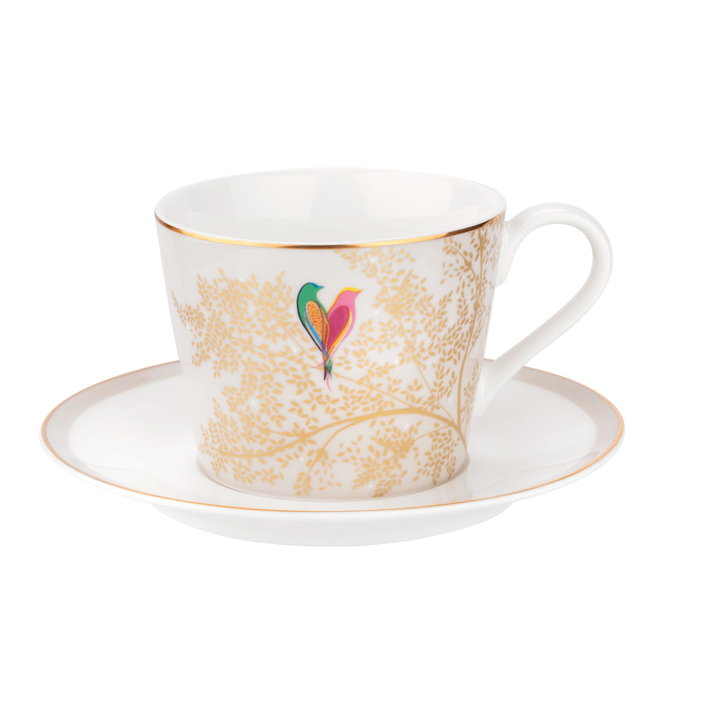 Tea Cup & Saucer - Light Grey 0.20L Single