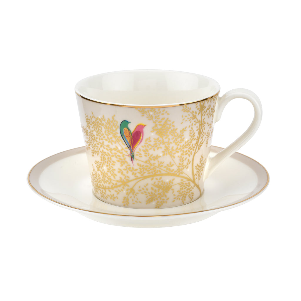 Tea Cup & Saucer - Light Grey 0.20L Single