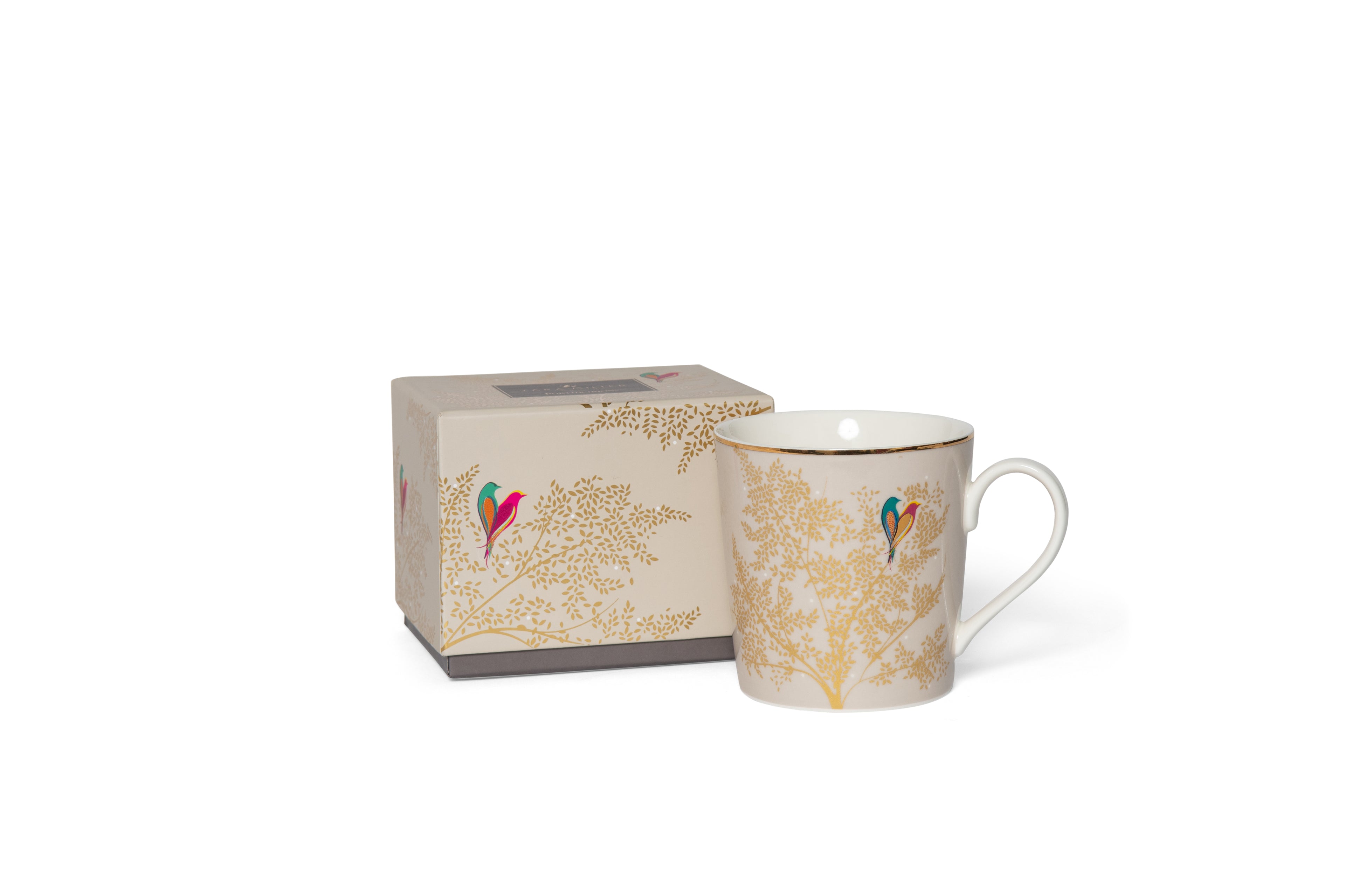 Sara Miller London Artisanne Noir Collection Mug - Light Grey 0.34L Single