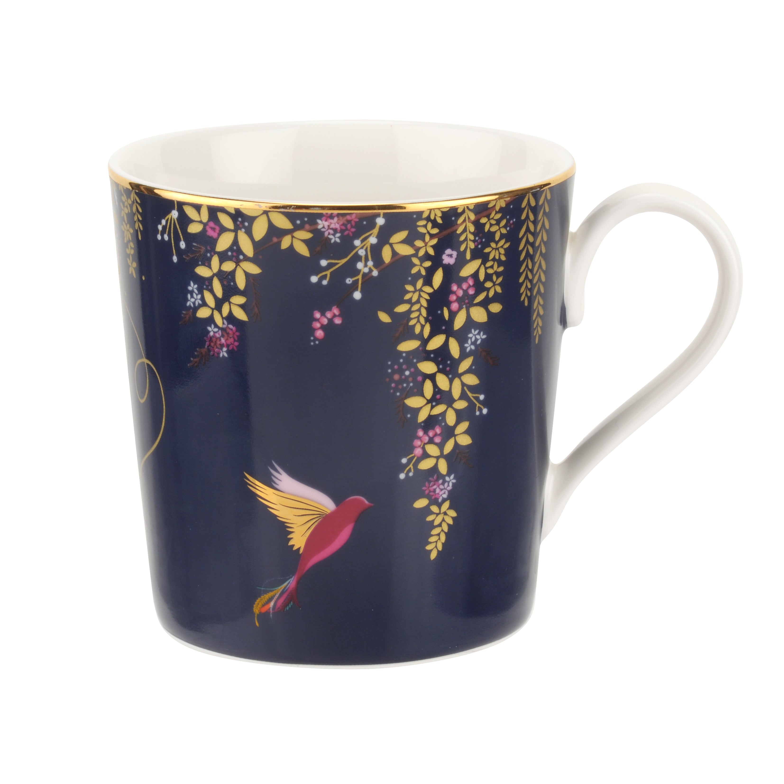 Sara Miller London Artisanne Noir Collection Mug - Navy 0.34L Single