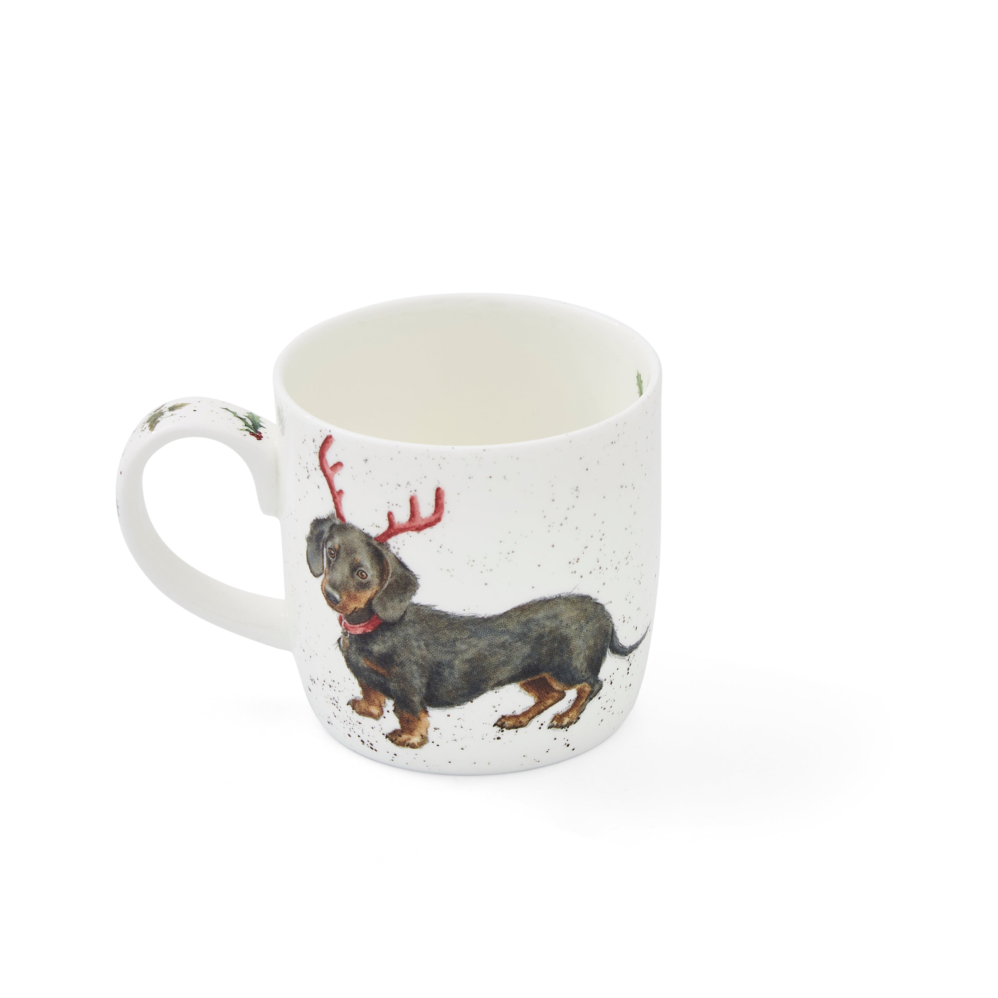 WreWrendale Designs - Christmas Collectionsndale Designs Coloured Collection Dachshund through the Snow (Dog) 0.31L Set of 6