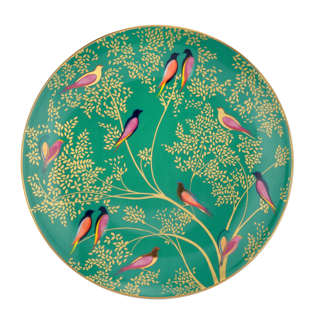 Sara Miller London Artisanne Noir Collection Cake Plates - Assorted - Set of 4 20cm Boxed Set