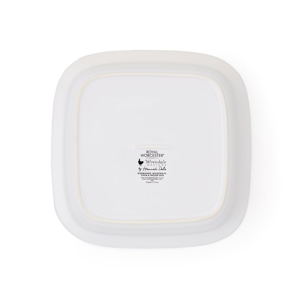 Wrendale Designs Square Dish (Hare) 25.5cm Single