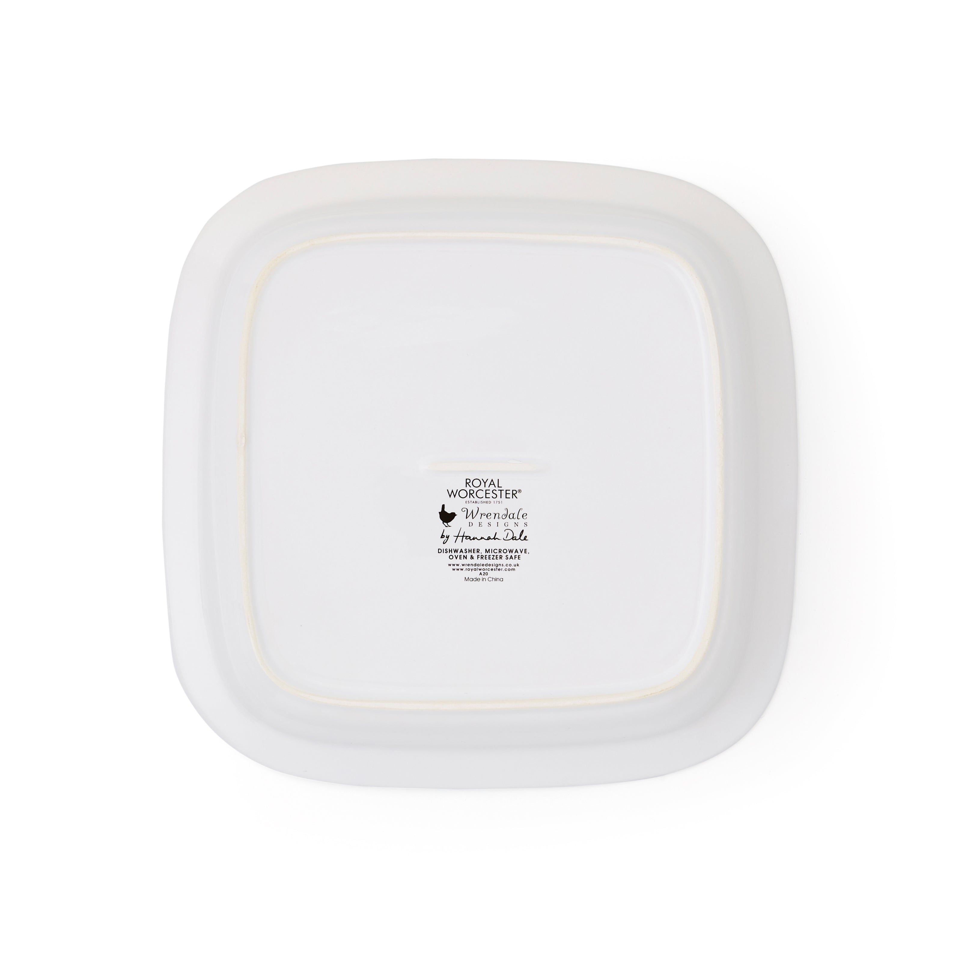 Wrendale Designs Square Dish (Hare) 25.5cm Single