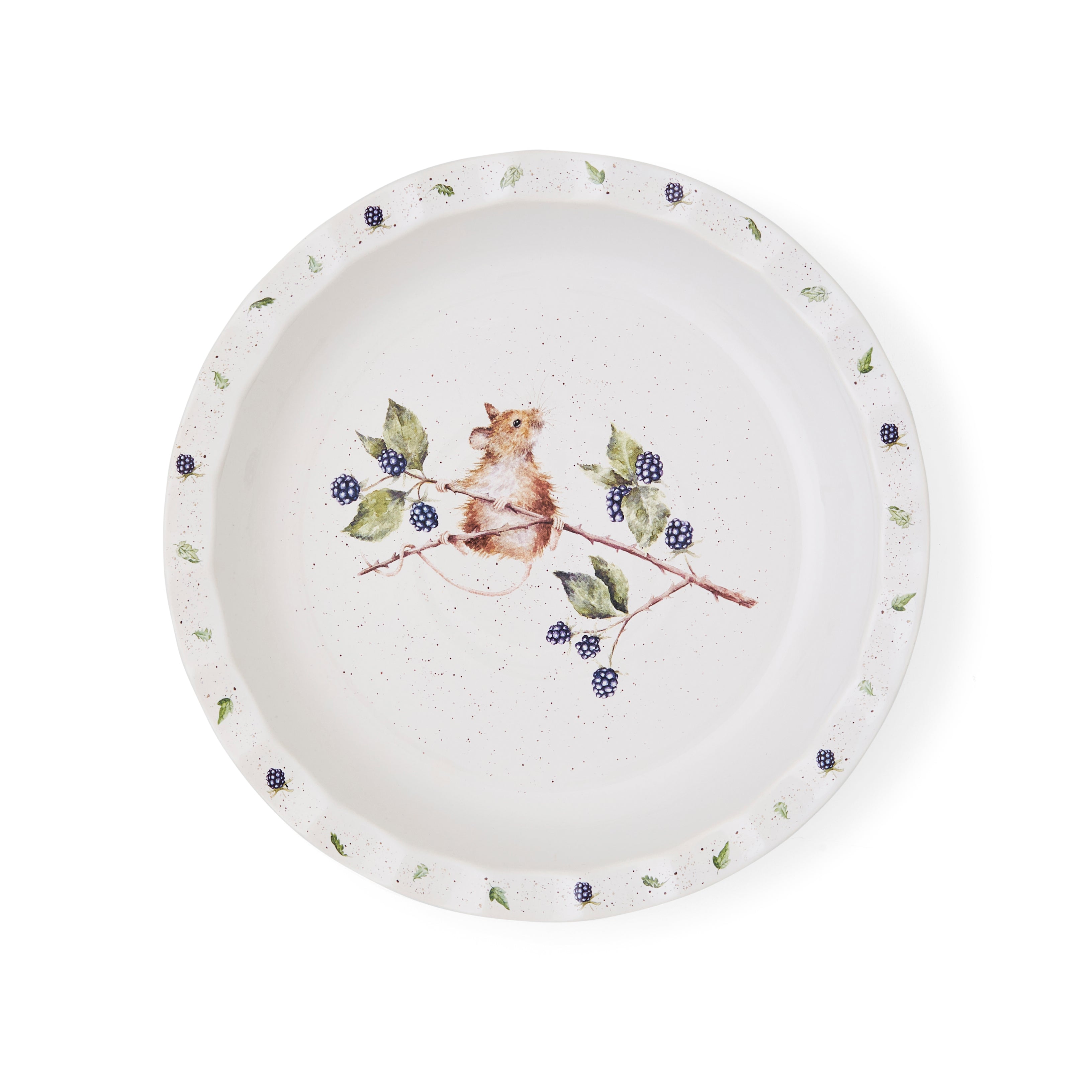 Wrendale Designs Pie Dish (Mouse) 27cm Single