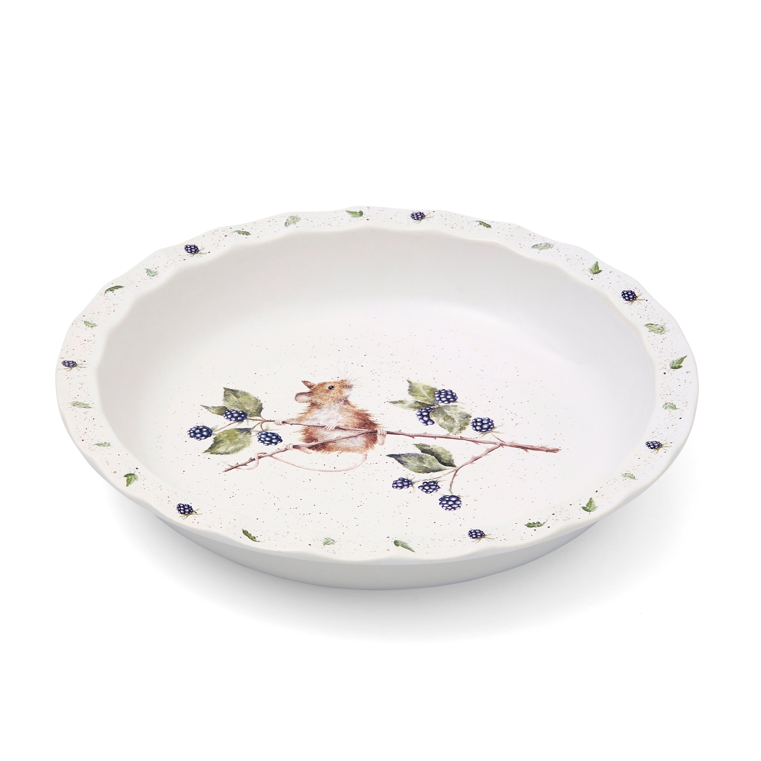Wrendale Designs Pie Dish (Mouse) 27cm Single