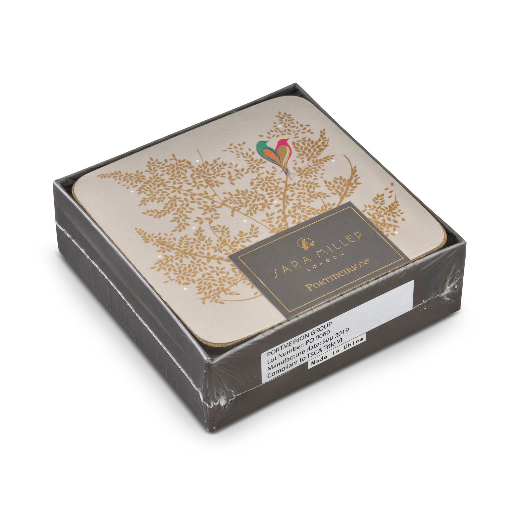 Chelsea Collection Coasters S/6 - Light Grey (s) 10.5 x 10.5cm Boxed Set